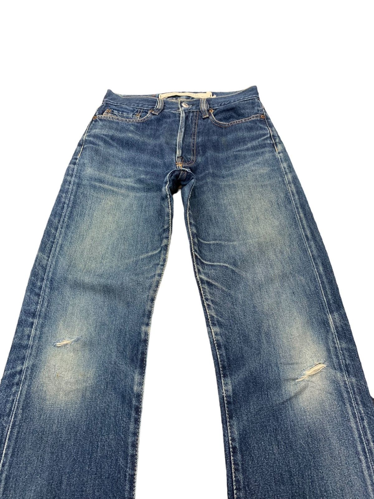 Diesel Diesel Industry Distressed Mod Fellow Denim Pants (AC9) Size US 26 / EU 42 - 4 Thumbnail