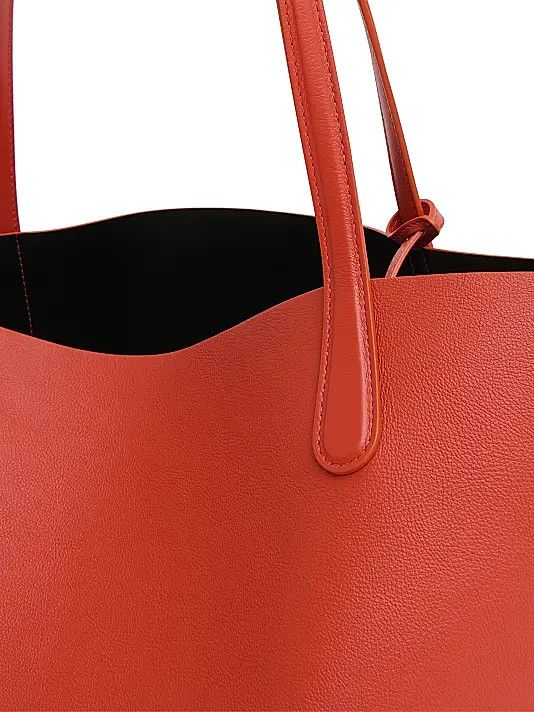 Mansur Gavriel os11x0326 Size: OS / Everyday Leather Tote Bag in Orange Size ONE SIZE - 4 Thumbnail