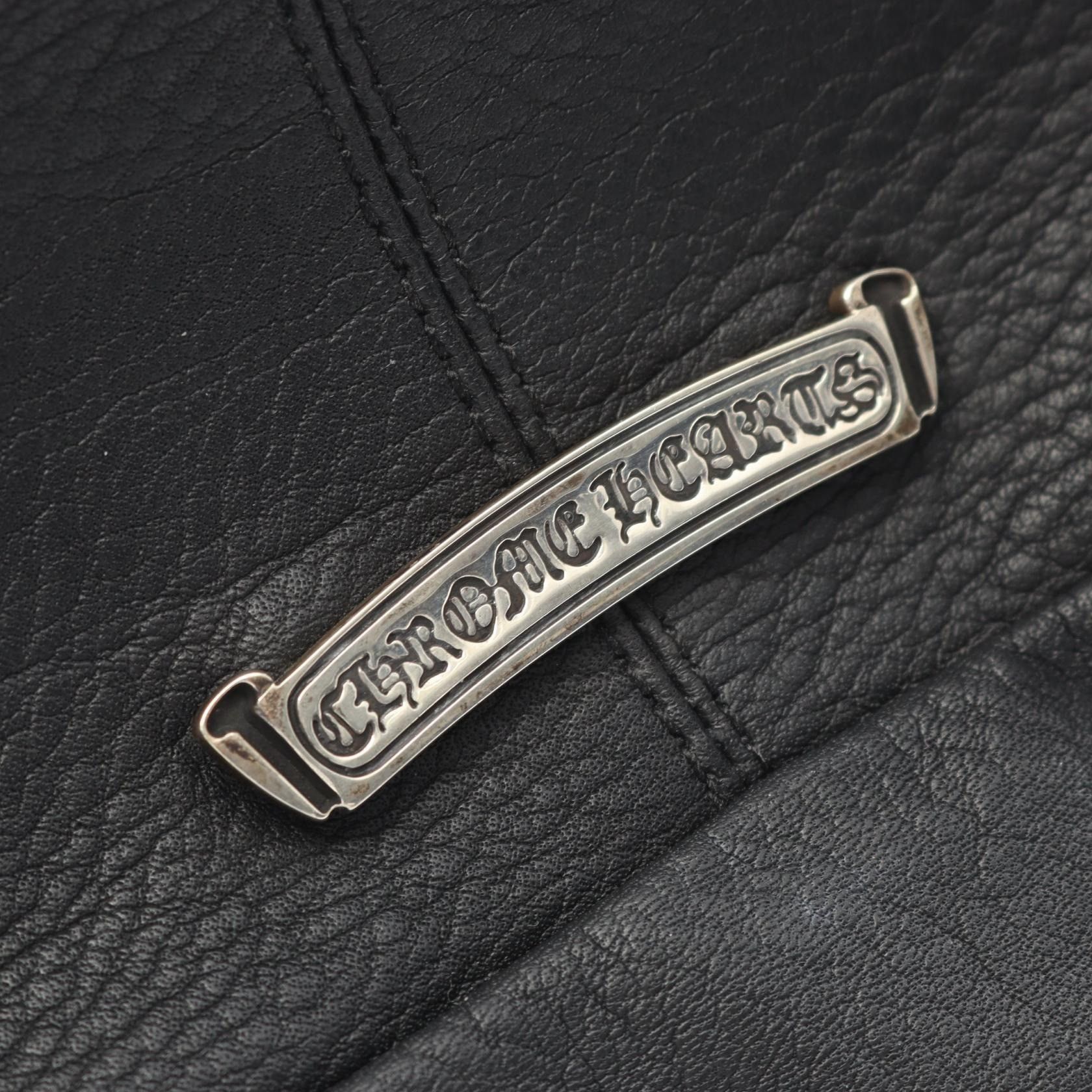 Chrome Hearts CHROME HEARTS SNAT PACK MINI WAIST BAG LEATHER DAGGER SILVER Size ONE SIZE - 4 Thumbnail