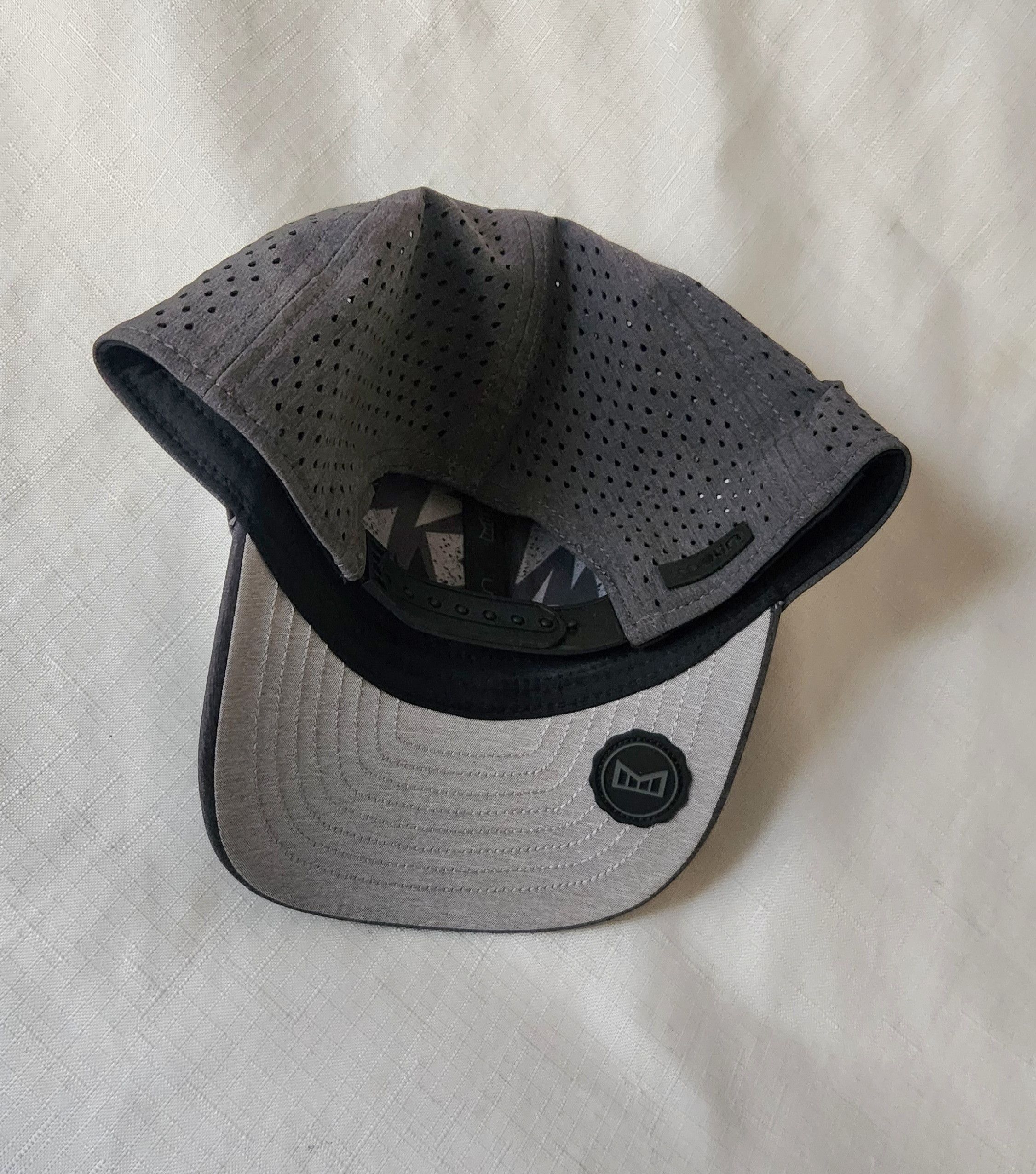 melin MELIN A-Game Hydro 56cm Heathered Gray Hat Snapback Size ONE SIZE - 9 Thumbnail