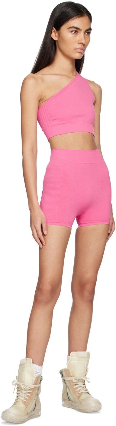 Rick Owens o1y0126 Crop Top in Fuchsia Size S / US 4 / IT 40 - 4 Thumbnail