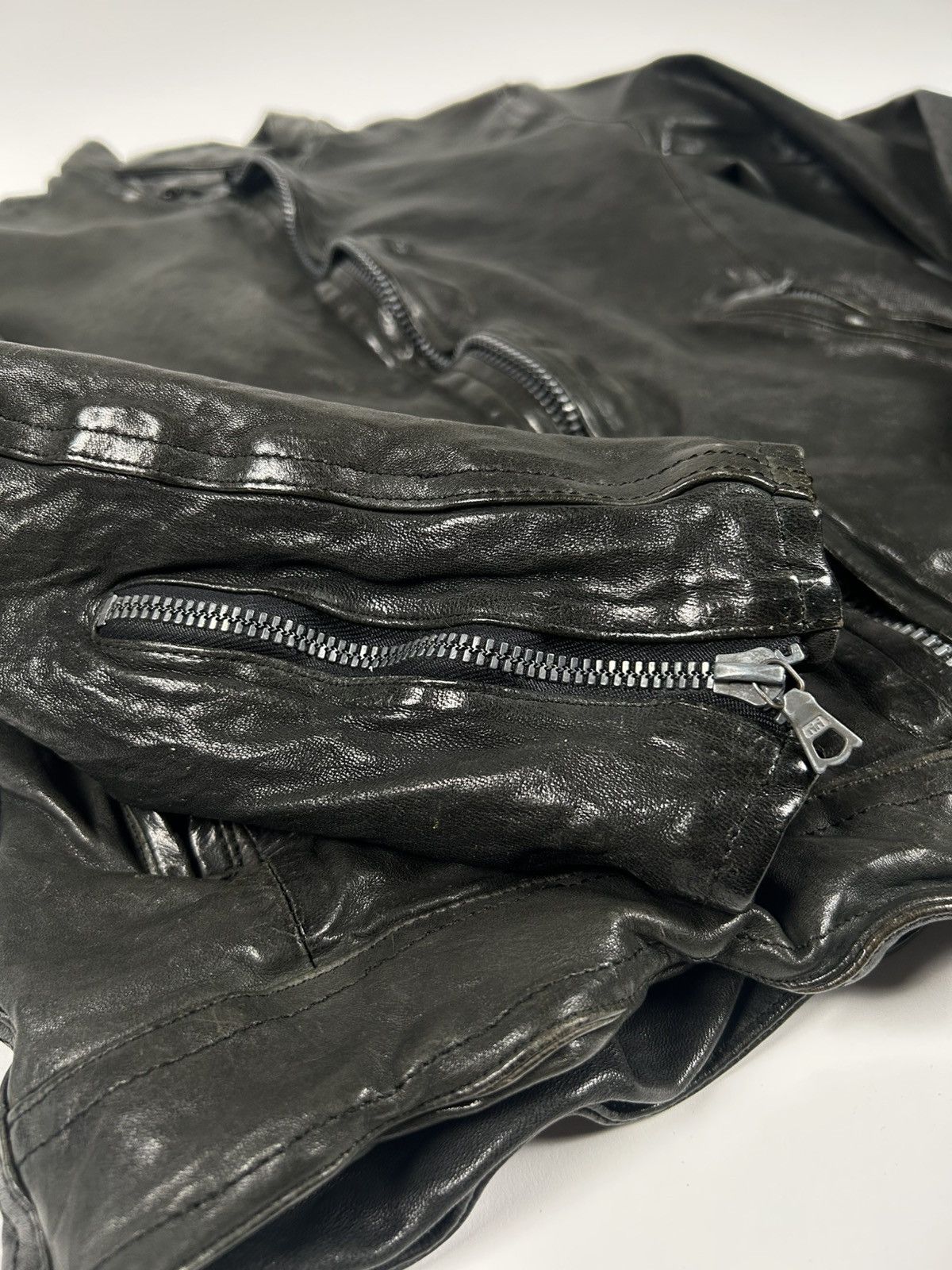 Isamu Katayama Backlash Backlash Leather Jacket Size US S / EU 44-46 / 1 - 6 Thumbnail
