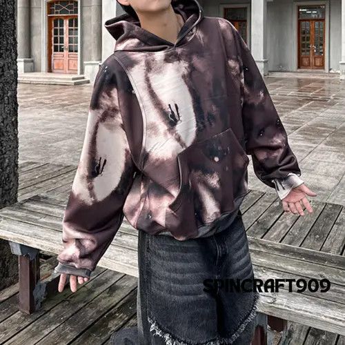 VIBE Tye Dye Graphic Pullover Hoodie Size US L / EU 52-54 / 3 - 4 Thumbnail