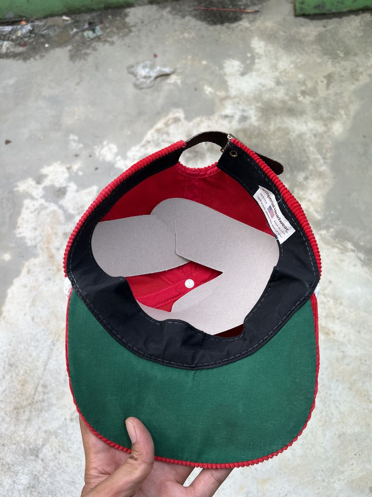 Vintage Vintage corduroy hat 4PCS Size ONE SIZE - 5 Thumbnail
