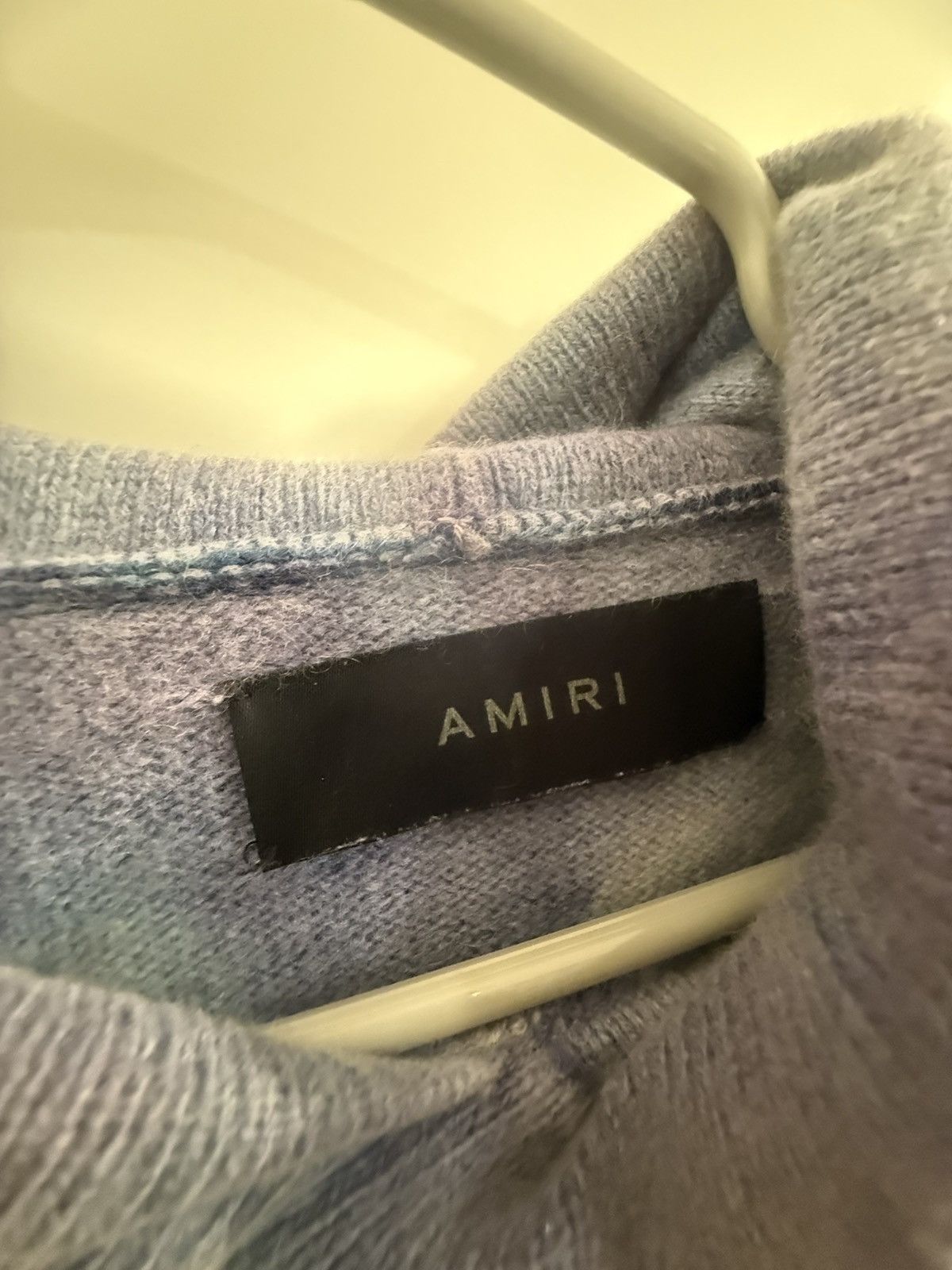 Amiri Amiri Distressed Wool Hoodie Size US M / EU 48-50 / 2 - 3 Thumbnail