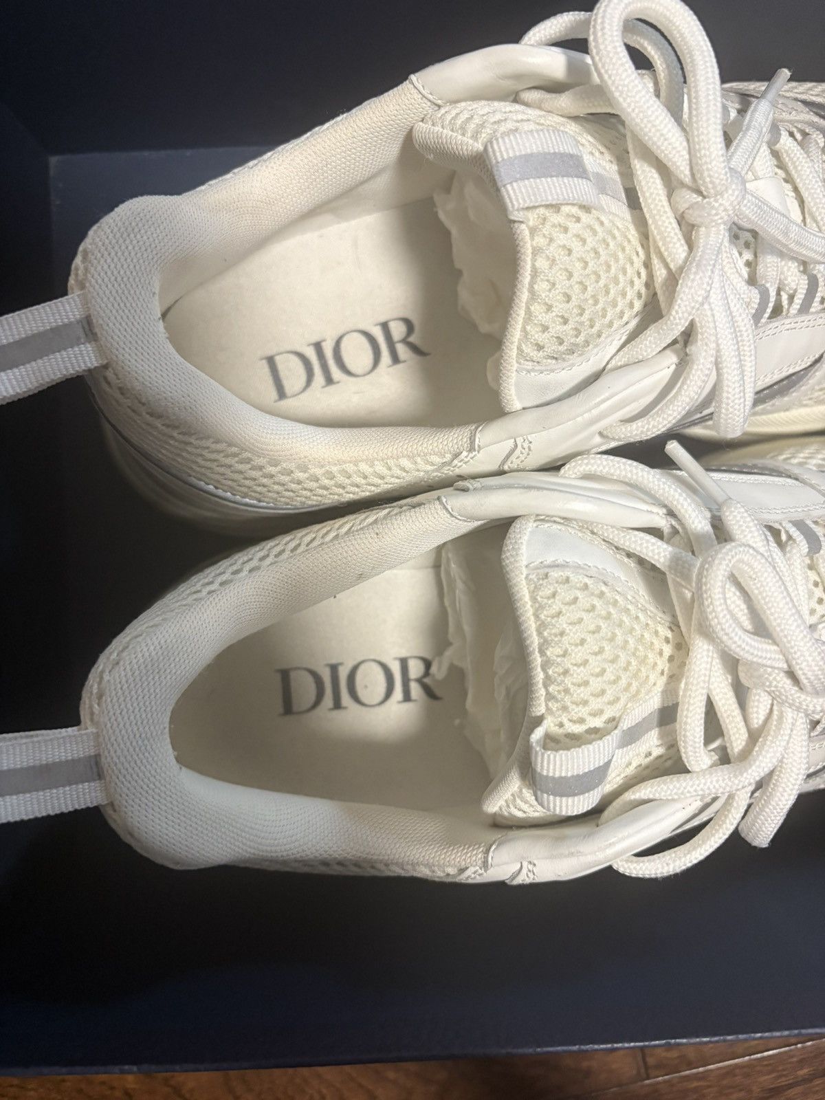 Dior dior b22 white silver Size US 11 / EU 44 - 7 Thumbnail