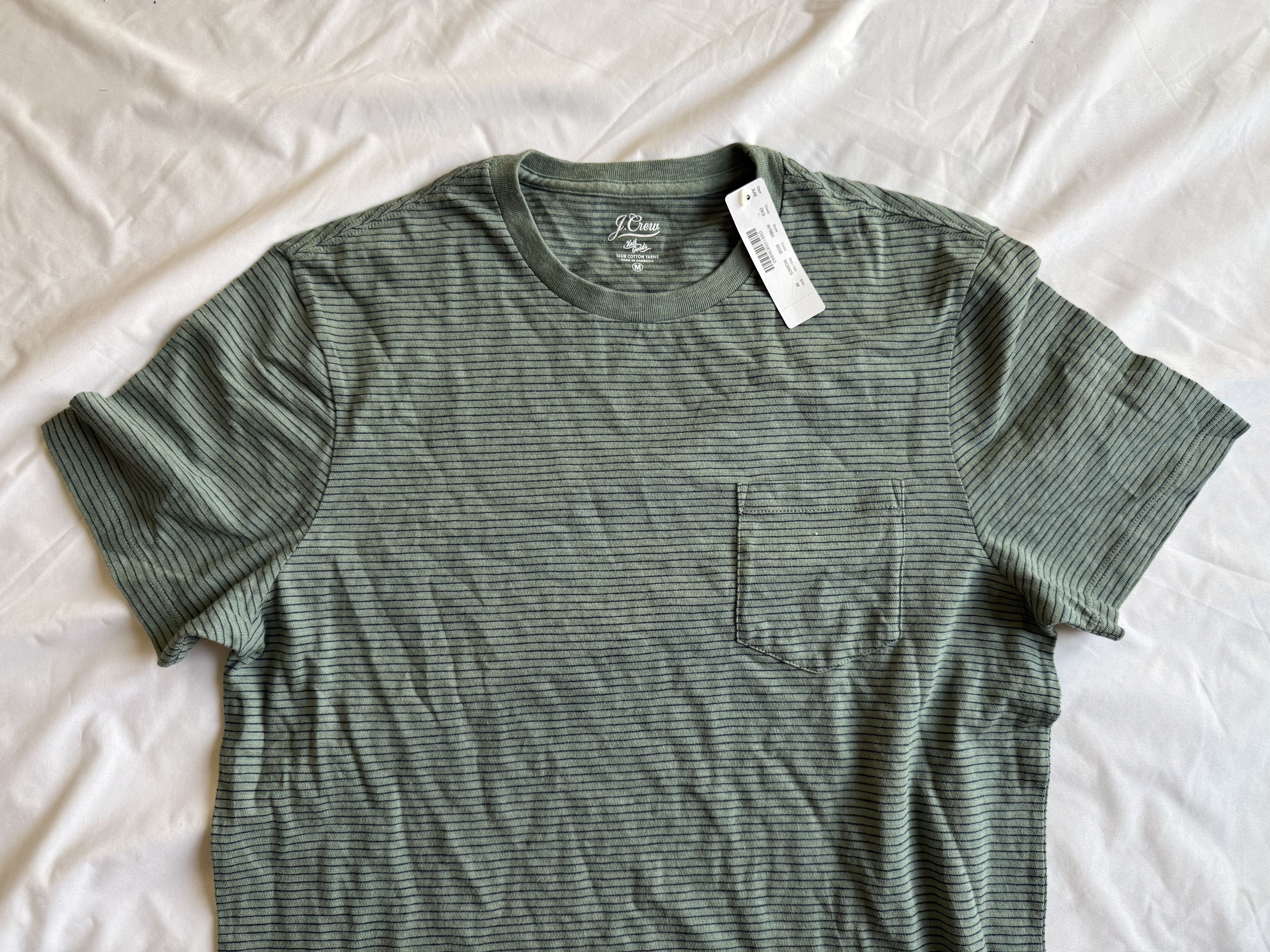 J.Crew J. Crew pencil striped Tee Shirt medium $48 Size US M / EU 48-50 / 2 - 2 Thumbnail