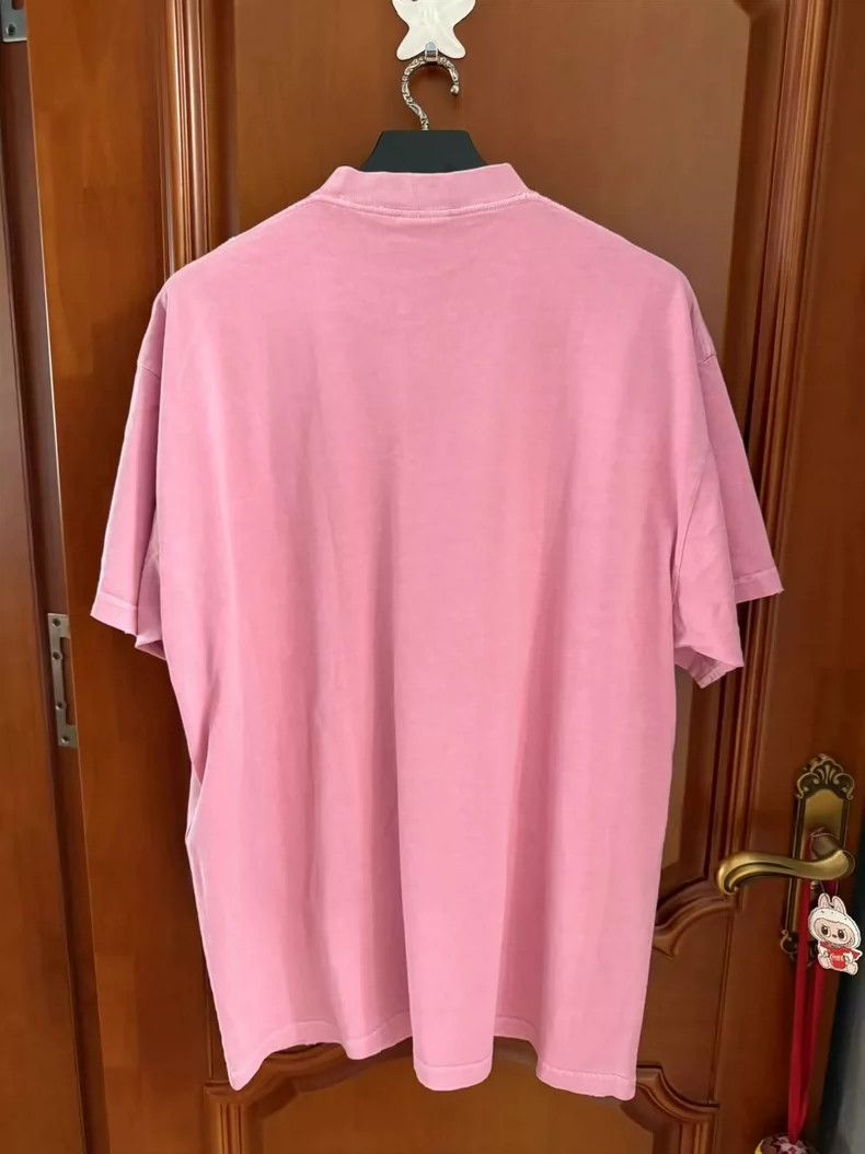 Balenciaga Balenciaga Pink Eiffel Tower Short Sleeve Size US S / EU 44-46 / 1 - 3 Thumbnail