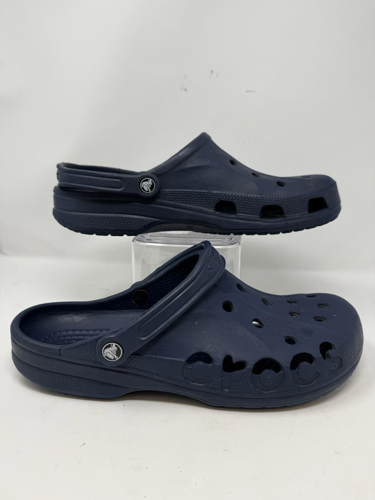 Crocs mens size 12 US Amazon.com | Crocs Unisex-Adult Crocband Clog, Black, 6  main image 3