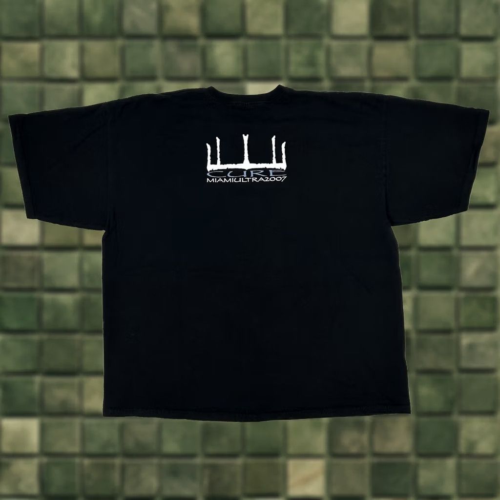 Gildan VINTAGE The Cure Miami Ultra 2007 Band Festival Music Shirt 2XL Black Size US XXL / EU 58 / 5 - 1 Thumbnail