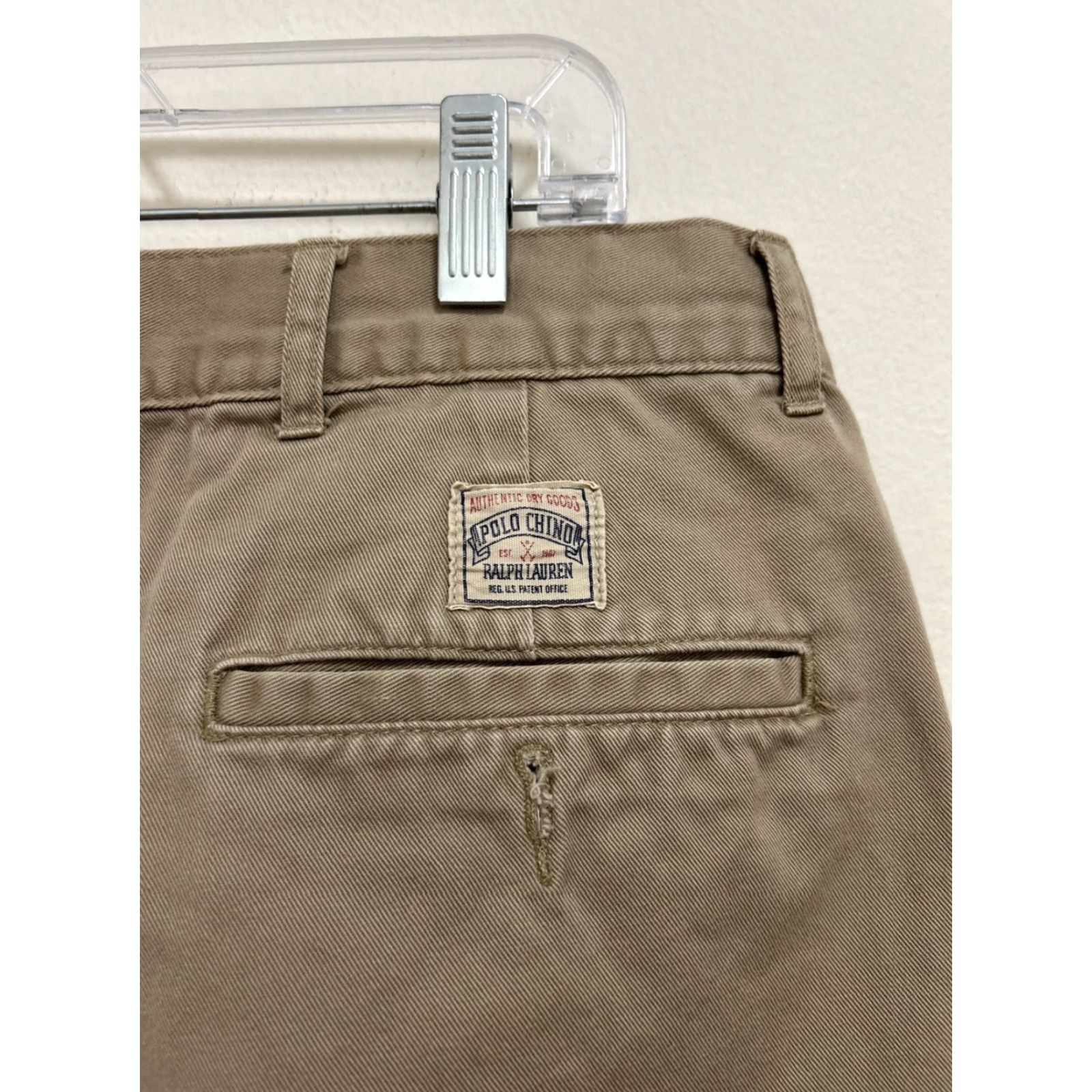 Polo Ralph Lauren Polo Ralph Lauren Chino Shorts Mens Size 40 Tan Brown Pleated Cotton YKK 5819031 Size US L / EU 52-54 / 3 - 6 Thumbnail