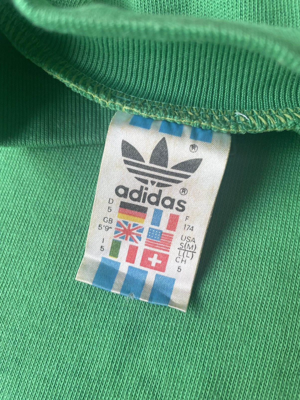 Adidas Vintage Adidas Trefoil Crewneck Size US M / EU 48-50 / 2 - 8 Thumbnail
