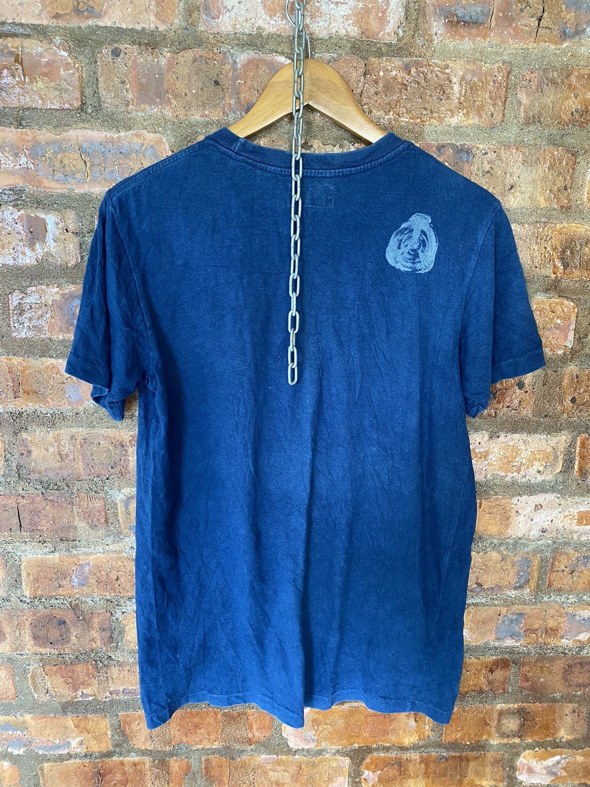 Blue Blue Japan 1990s Blue Blue Japan Okura Seilin Dragons indigo tee Size US M / EU 48-50 / 2 - 6 Thumbnail