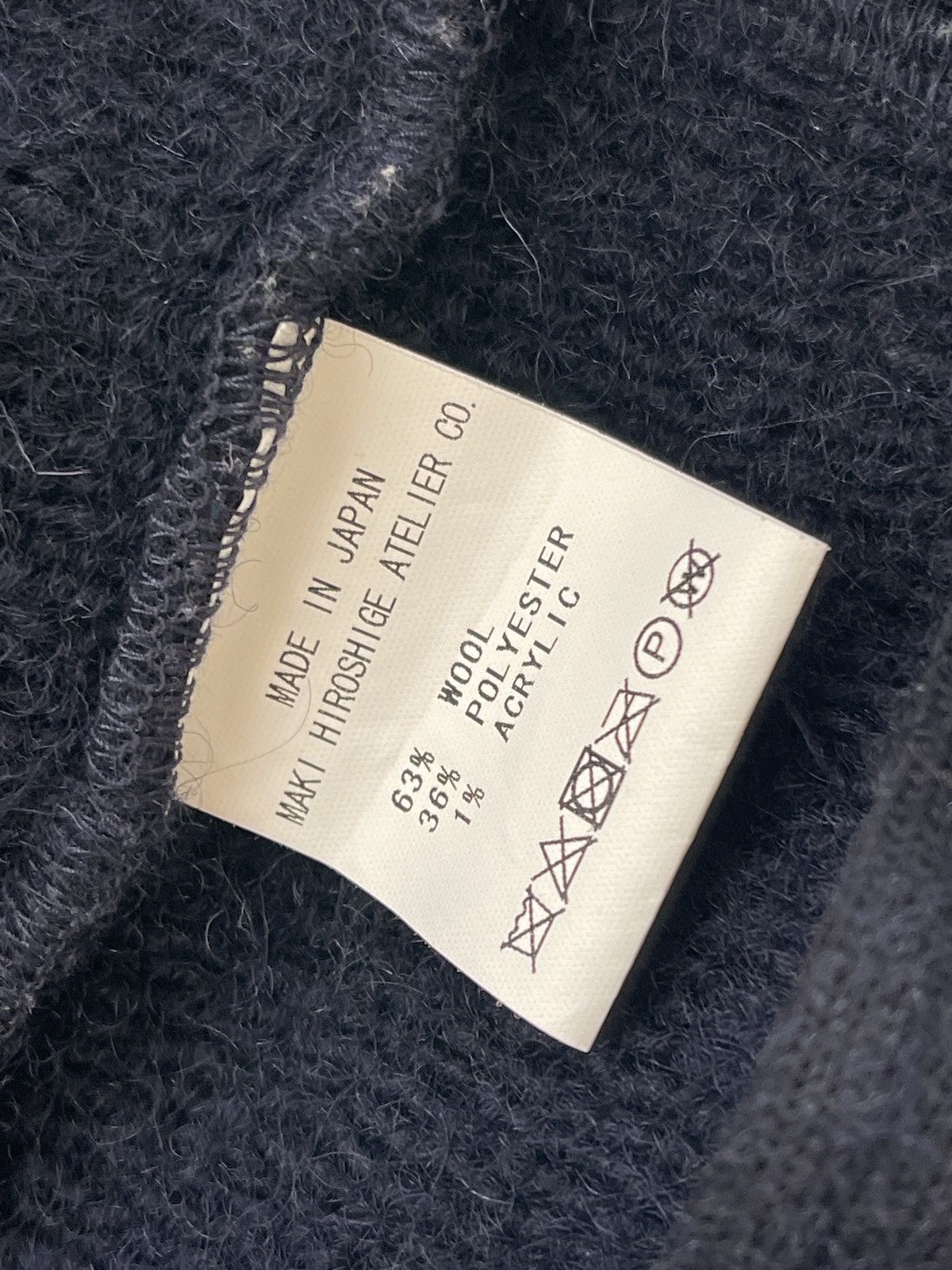 gomme Gomme Maki Hiroshige Wool Asymmetrical Hoodie Parka Size US M / EU 48-50 / 2 - 9 Thumbnail