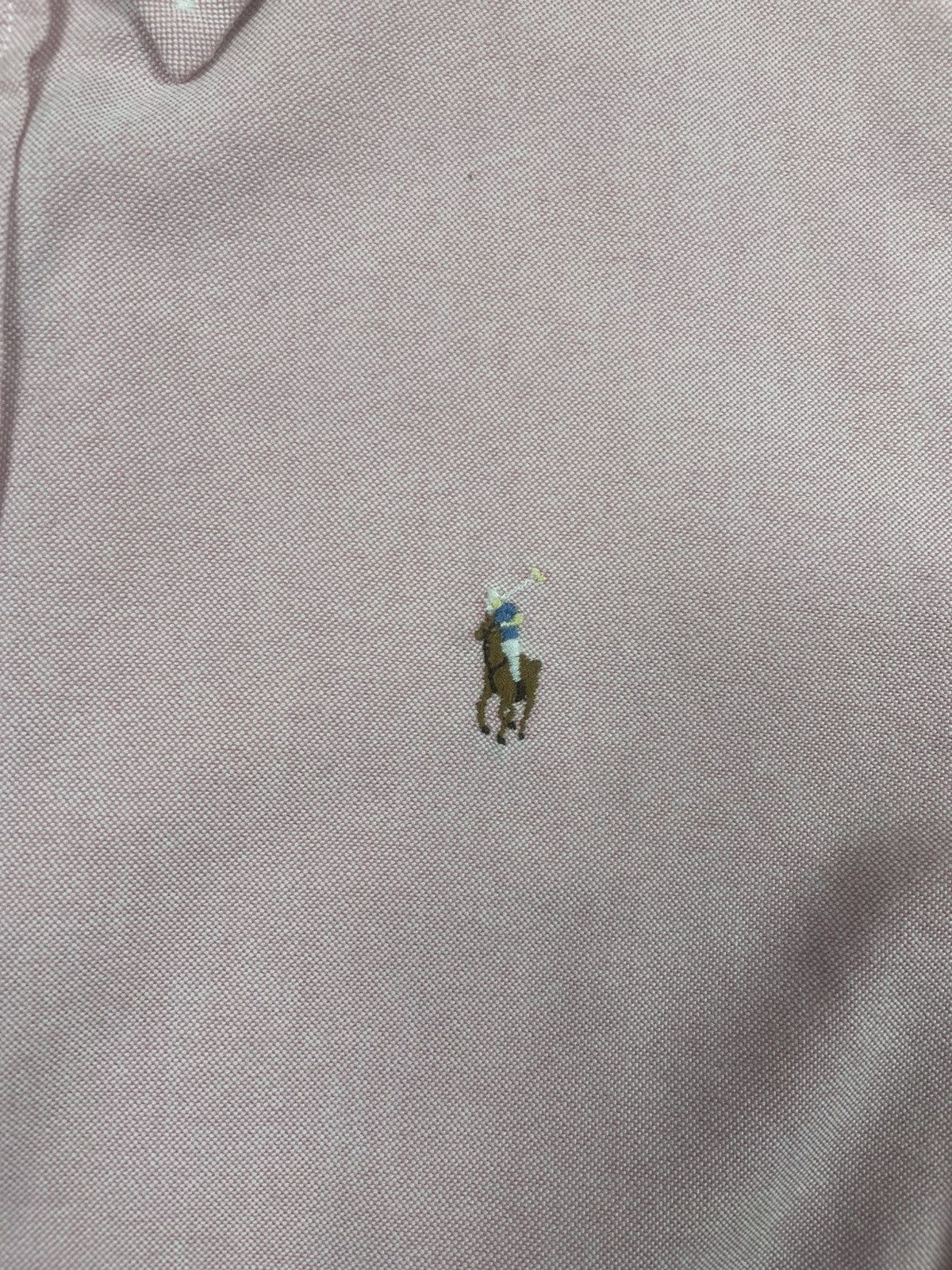 Polo Ralph Lauren Polo Ralph Lauren S Women’s Plain Light Pink Shirt Size S / US 4 / IT 40 - 8 Thumbnail