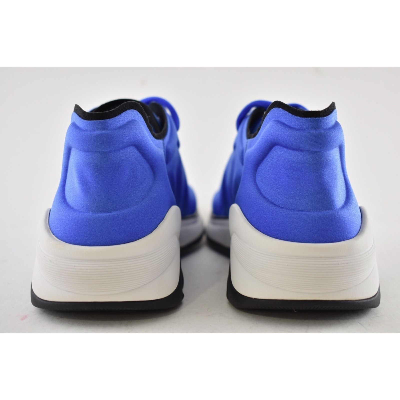 Chanel Chanel Men 19P Blue Lycra White Black CC Logo Lace Low Size US 11 / EU 44 - 11 Thumbnail
