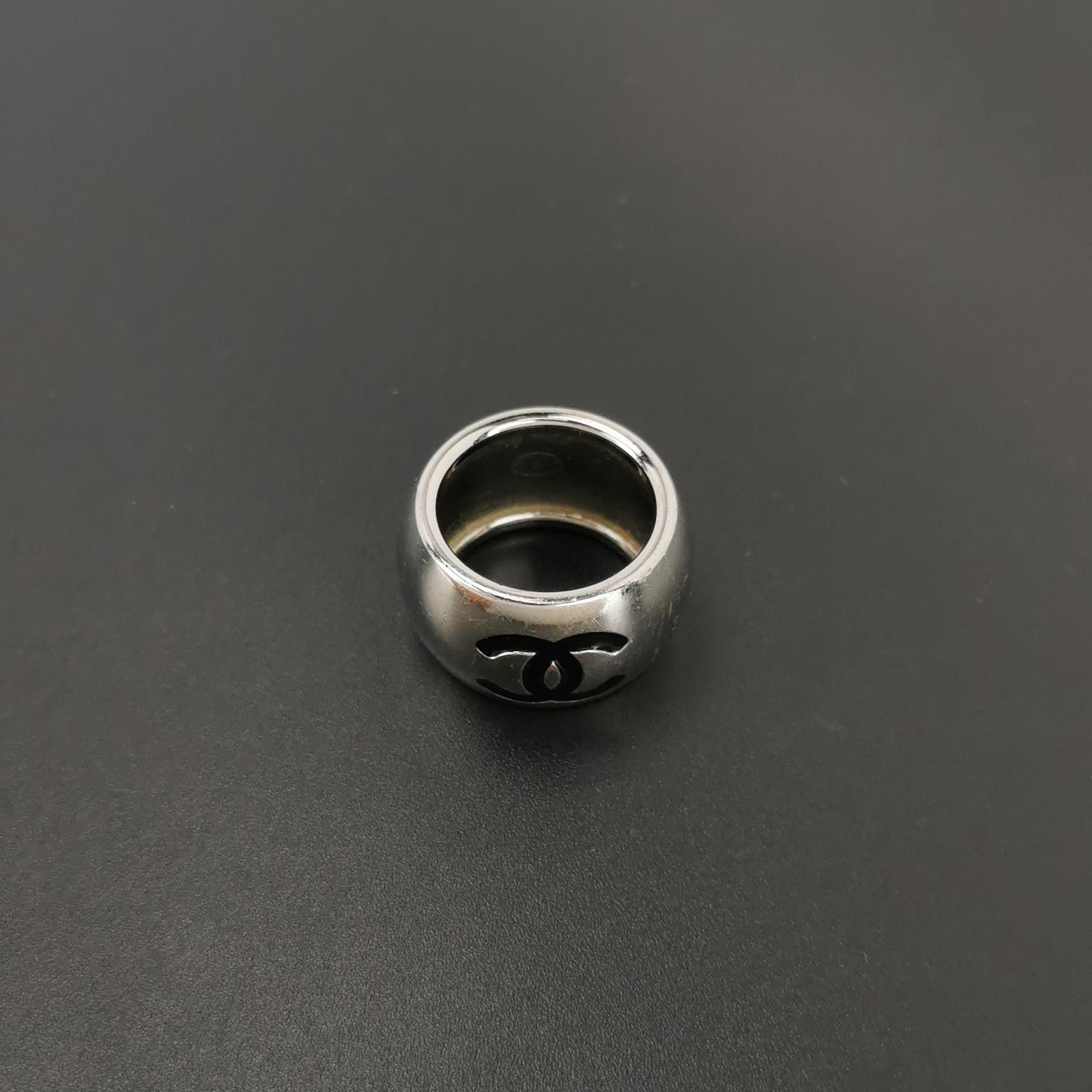Chanel Chanel Double C Ring Size 15 -z2505 Size ONE SIZE - 6 Thumbnail