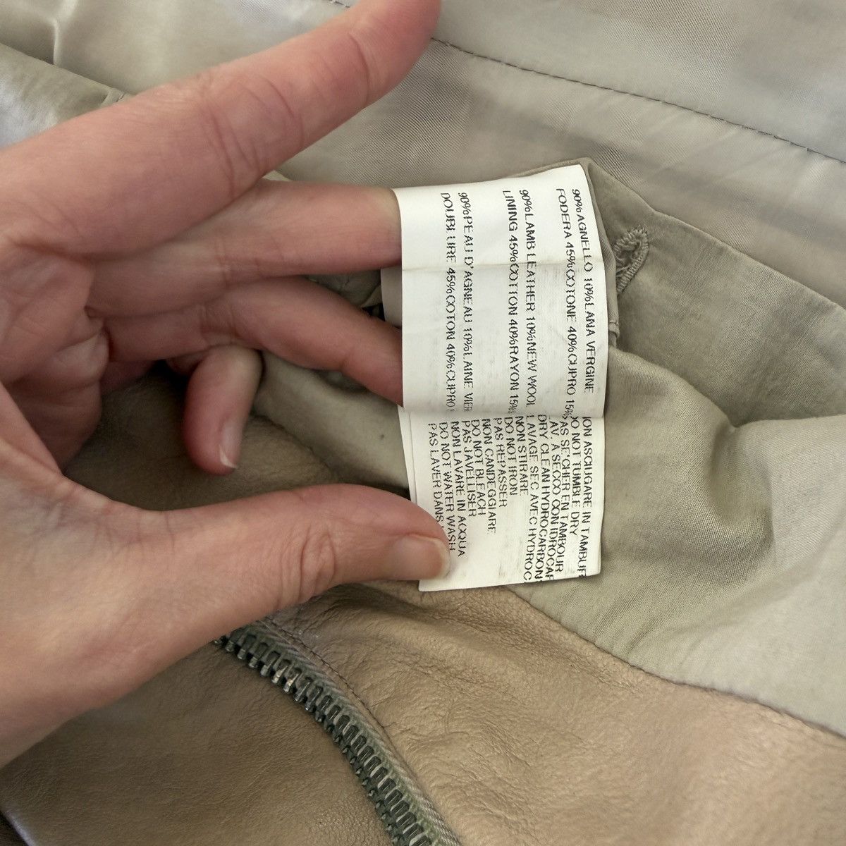 Rick Owens Archival Rick Owens Asymmetrical Leather Jacket Vintage Size S / US 4 / IT 40 - 11 Thumbnail