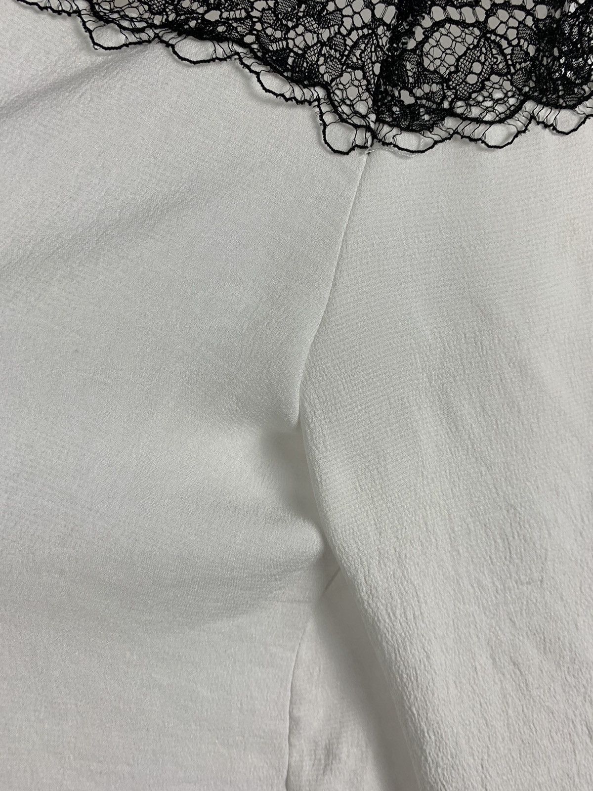 Maje Women’s Maje Crochet Blouse Shirt Long Sleeve Size 2 White Size XS / US 0-2 / IT 36-38 - 13 Thumbnail