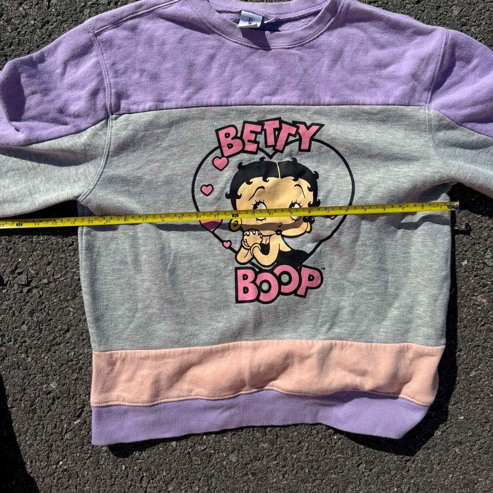 Other Betty Boop Pink Crewneck Sweatshirt – Size Large Size L / US 10 / IT 46 - 6 Thumbnail