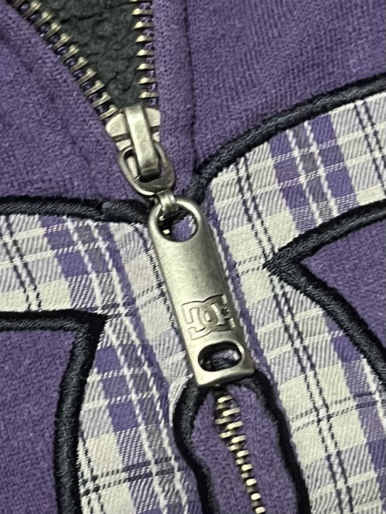 DC DC Shoes Rare Purple Hoodie – Size L Size L / US 10 / IT 46 - 3 Thumbnail