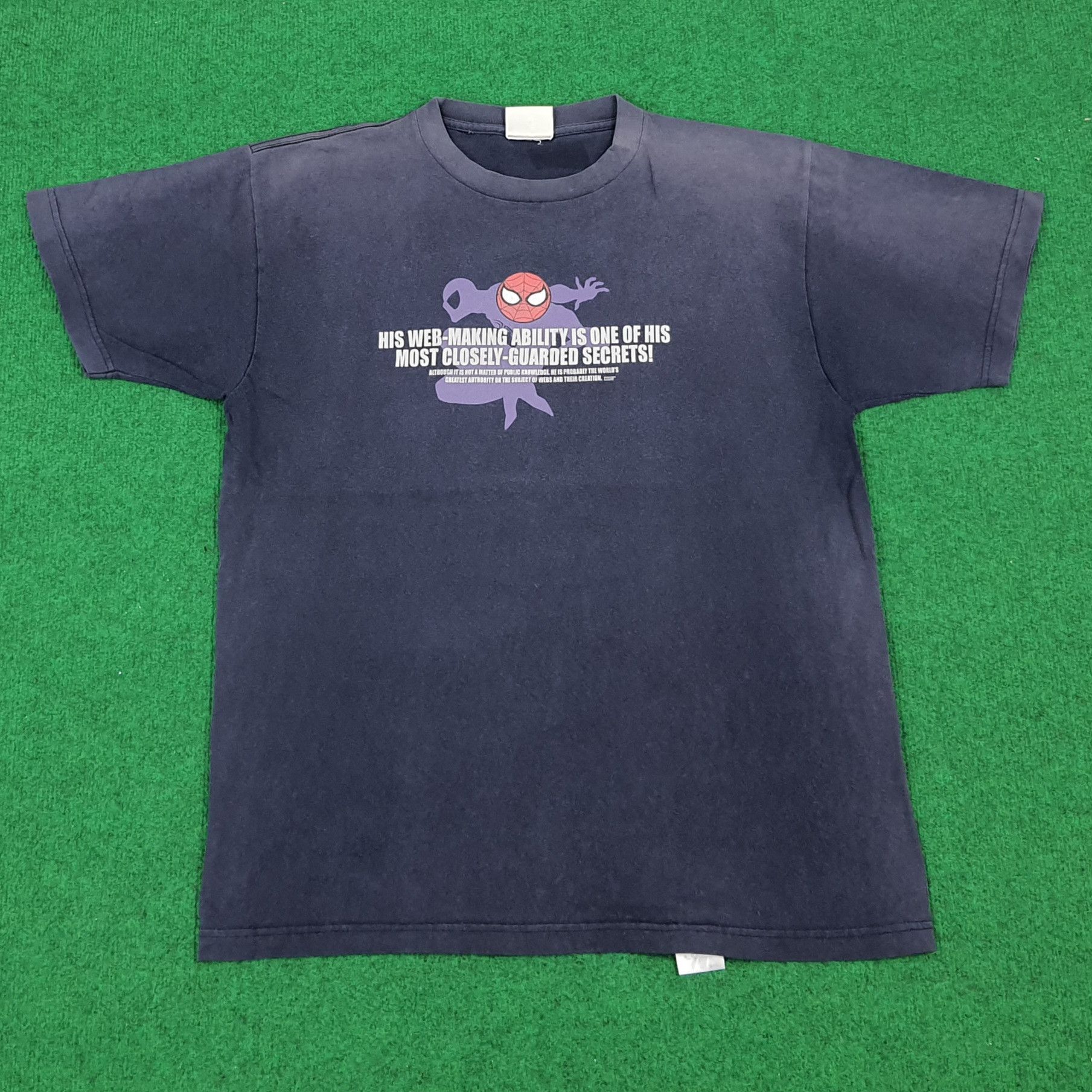 Marvel Comics × Universal Studios × Vintage Vintage Spiderman Universal Studios Japan Movie T-shirt Size US L / EU 52-54 / 3 - 1 Thumbnail