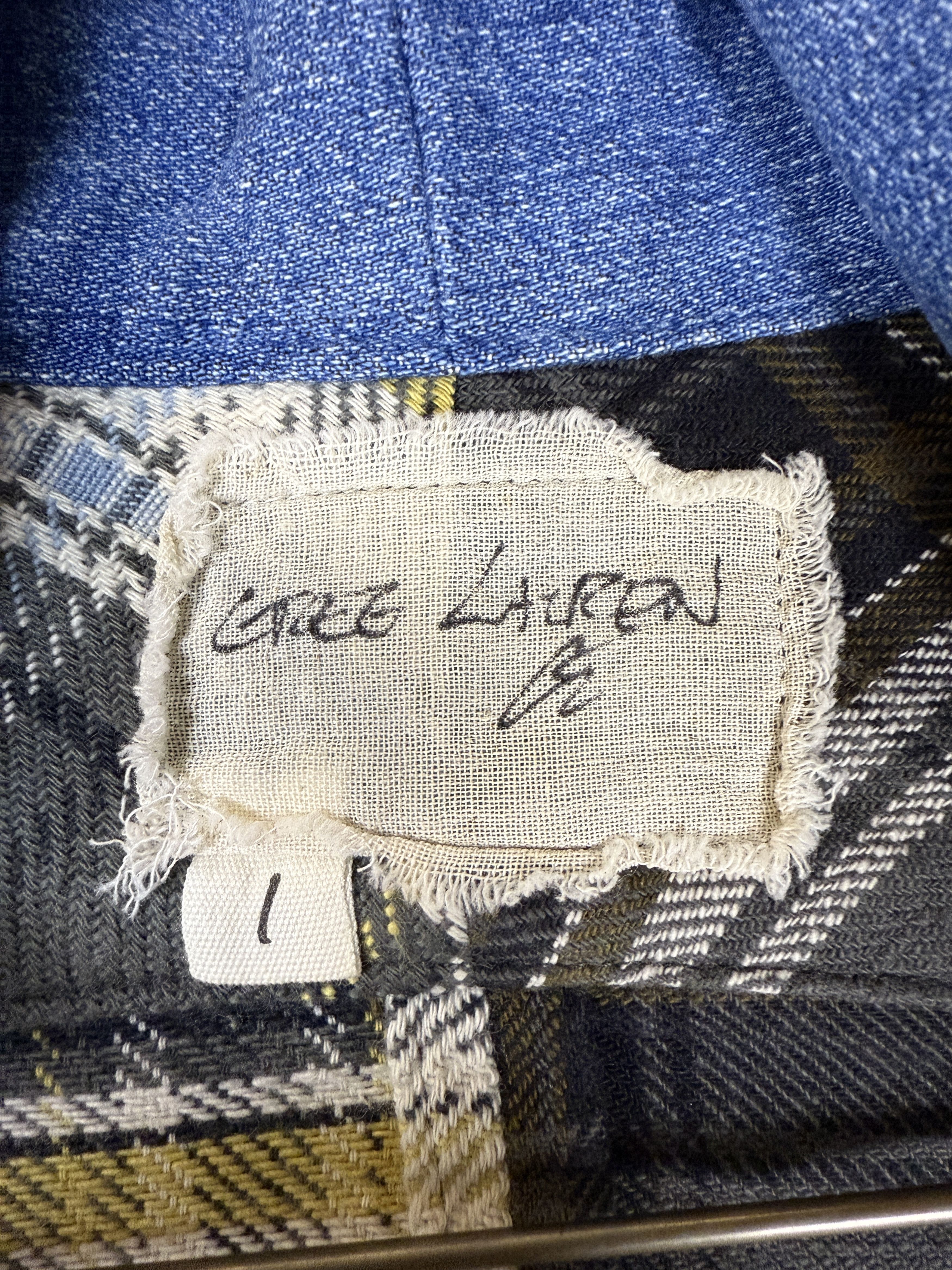 Greg Lauren $1150 Greg Lauren Mixed Plaid GL1 w/ Pockets Size US S / EU 44-46 / 1 - 5 Thumbnail