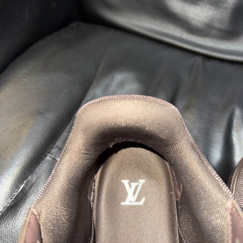 Louis Vuitton Louis Vuitton Trainer Maxi Brown Low-Top Sneakers -2508 Size US 8.5 / EU 41-42 - 8 Thumbnail