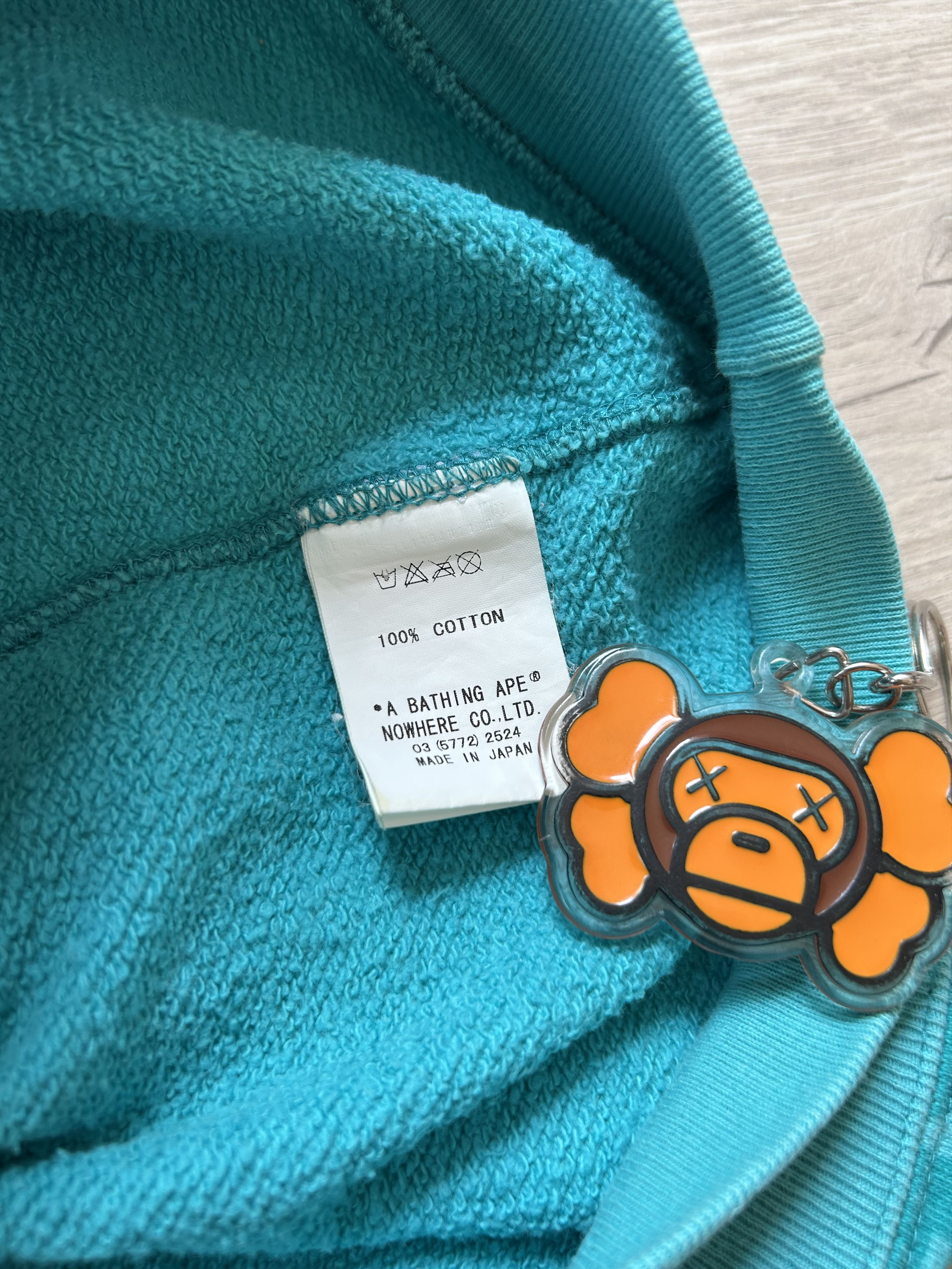 Bape A Bathing Ape Mix logo sleeveless hoodie vest [Size XL] Size US XL / EU 56 / 4 - 5 Thumbnail