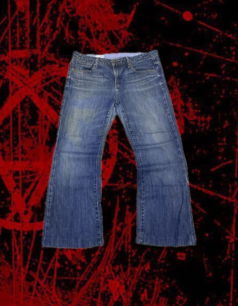 Vintage Flared🔥 Gap Jeans Bootcut 90s Punk Size US 36 / EU 52 - 1 Thumbnail