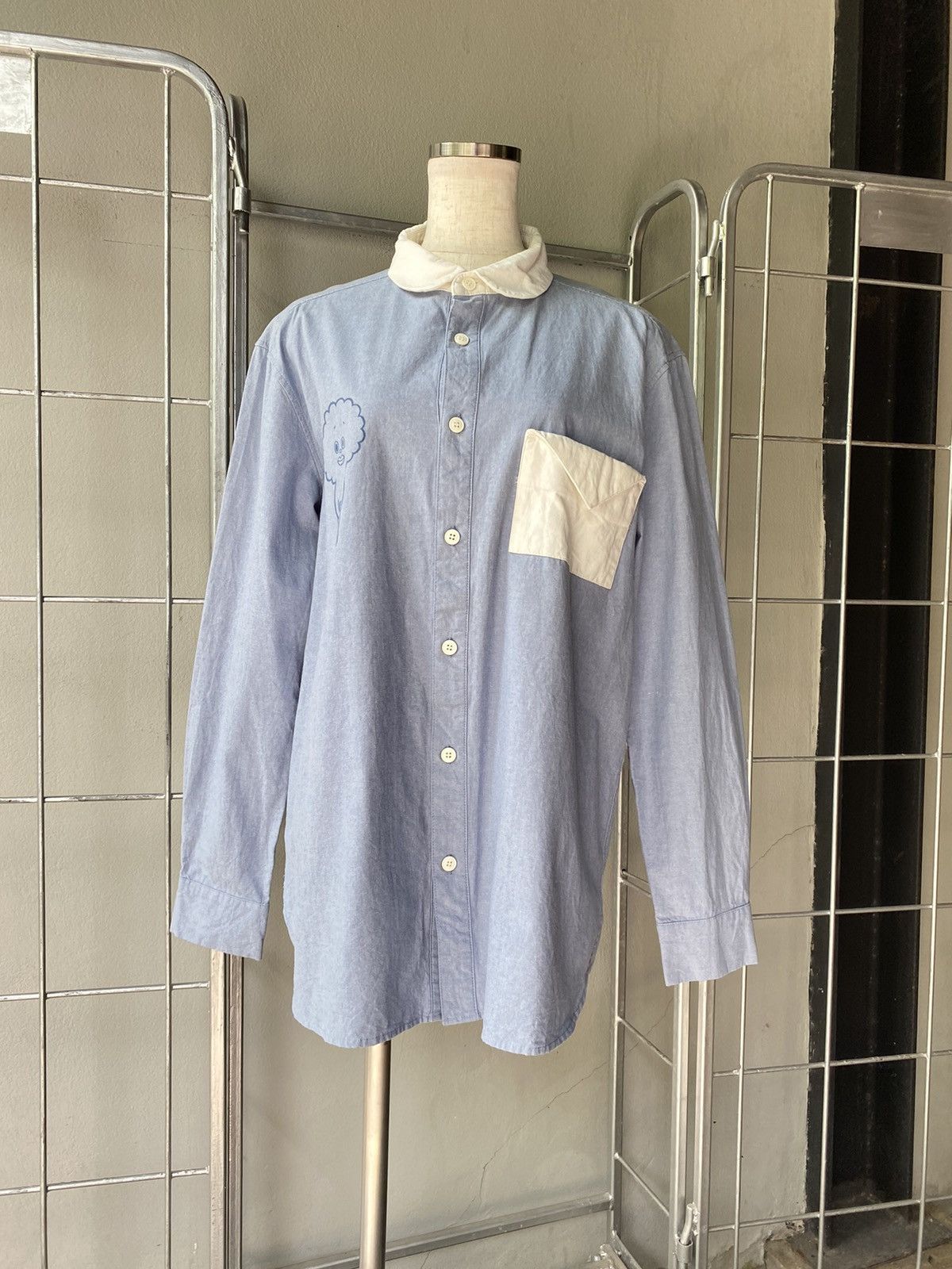 Ne-Net Né-net Light Envelope Pocket Blue Shirt Size US L / EU 52-54 / 3 - 19 Thumbnail