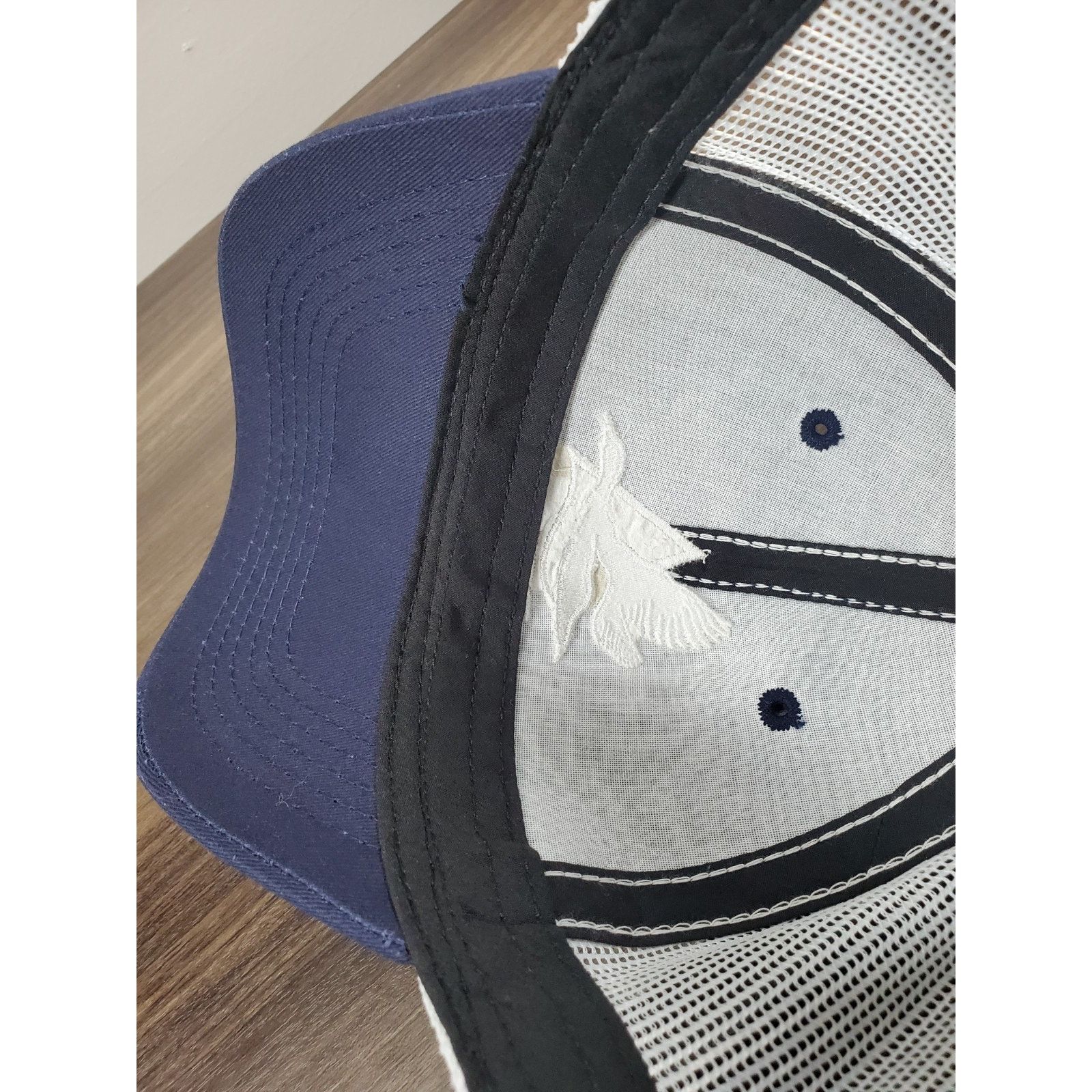 Port Authority Delta Waterfowl Trucker Hat Mesh Cap Navy Blue Duck Hunting Size ONE SIZE - 10 Thumbnail