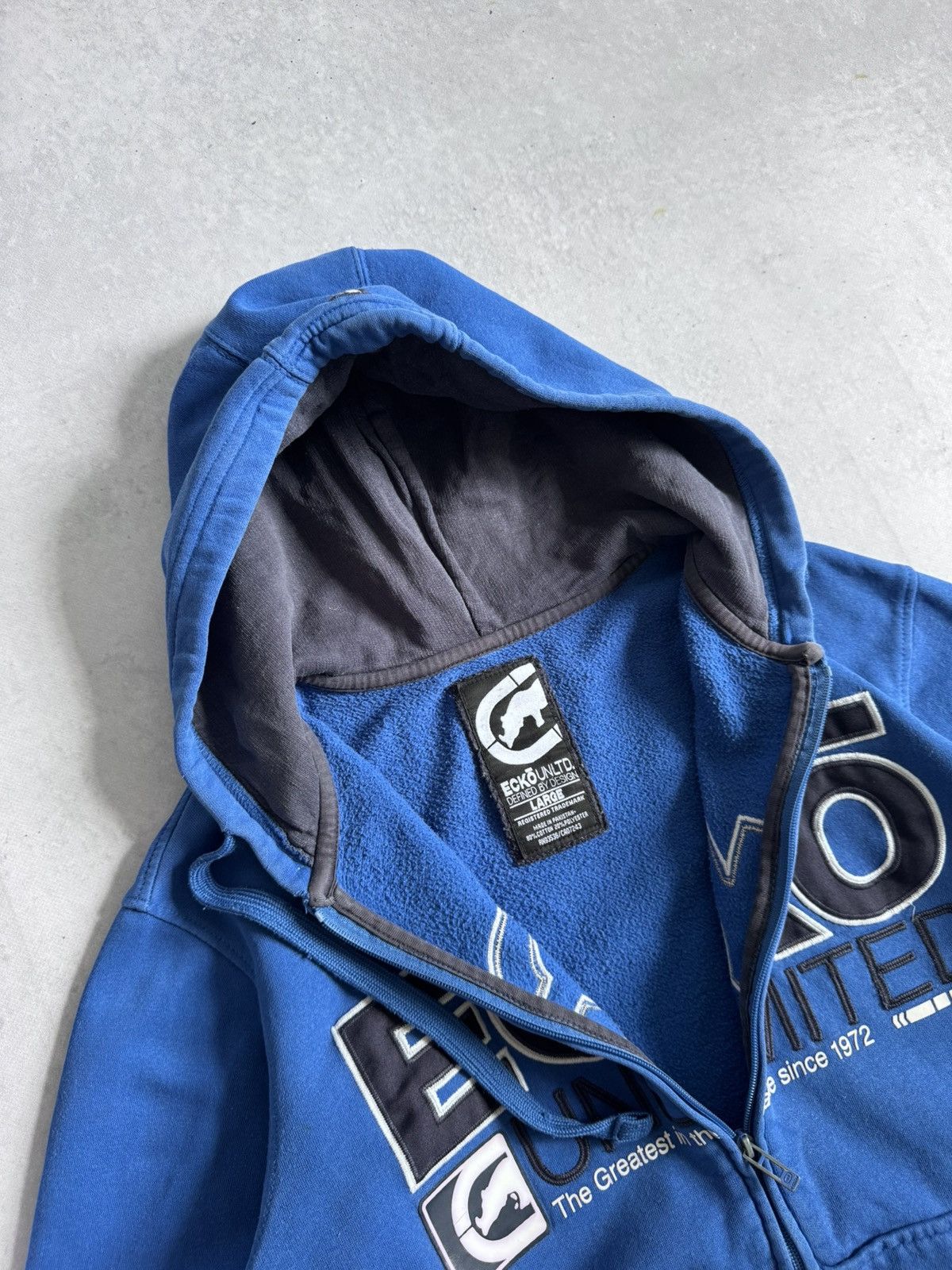 Ecko Unltd. Vintage Ecko UNLTD. Crazy Zip Hoodie 00’s Y2K Vibes Logo Size US L / EU 52-54 / 3 - 8 Thumbnail