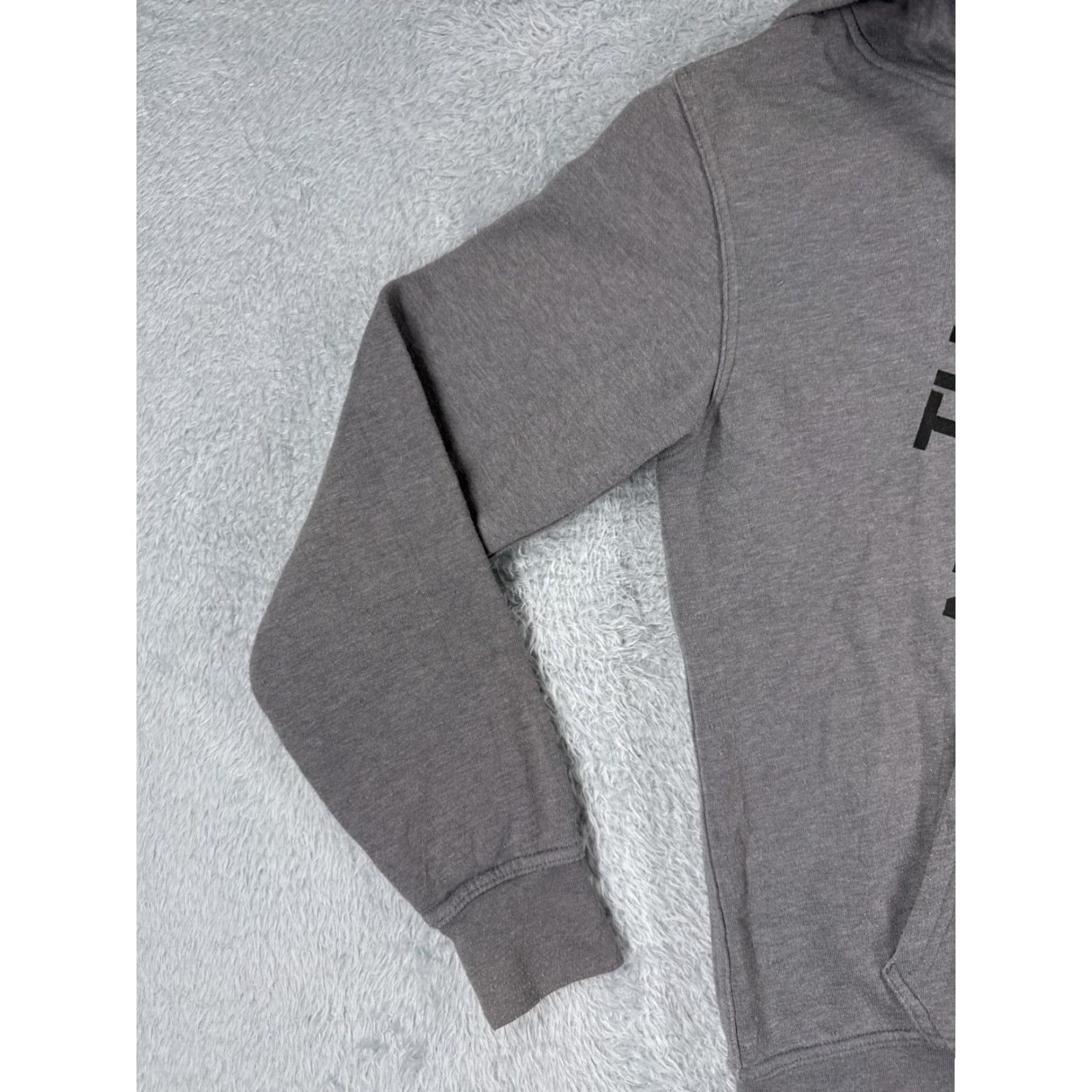 The North Face The North Face Mens Hoodie Sweatshirt Gray Logo Front Cotton Blend Pullover Hooded S Traditional Regular Fit Sports Theme Size US S / EU 44-46 / 1 - 3 Thumbnail