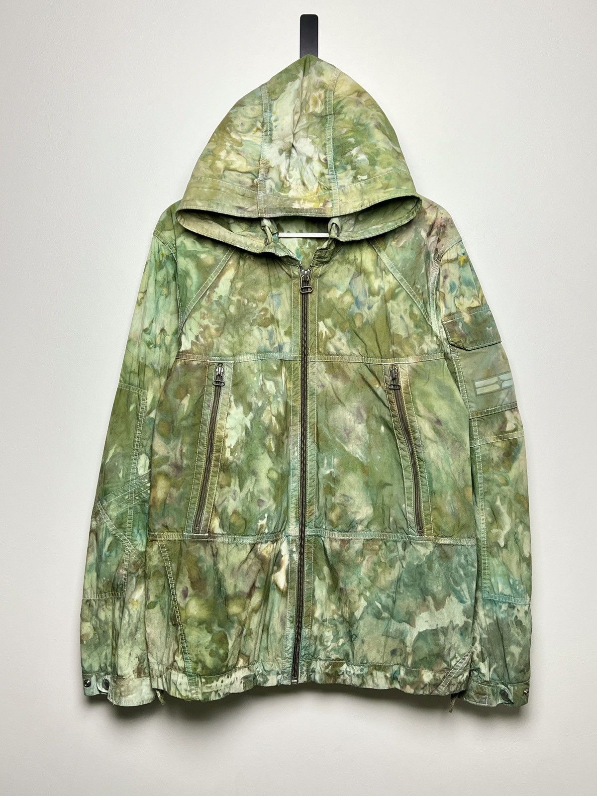 Stone Island stone island camo jacket y2k tie dye m-l Size US M / EU 48-50 / 2 - 14 Thumbnail