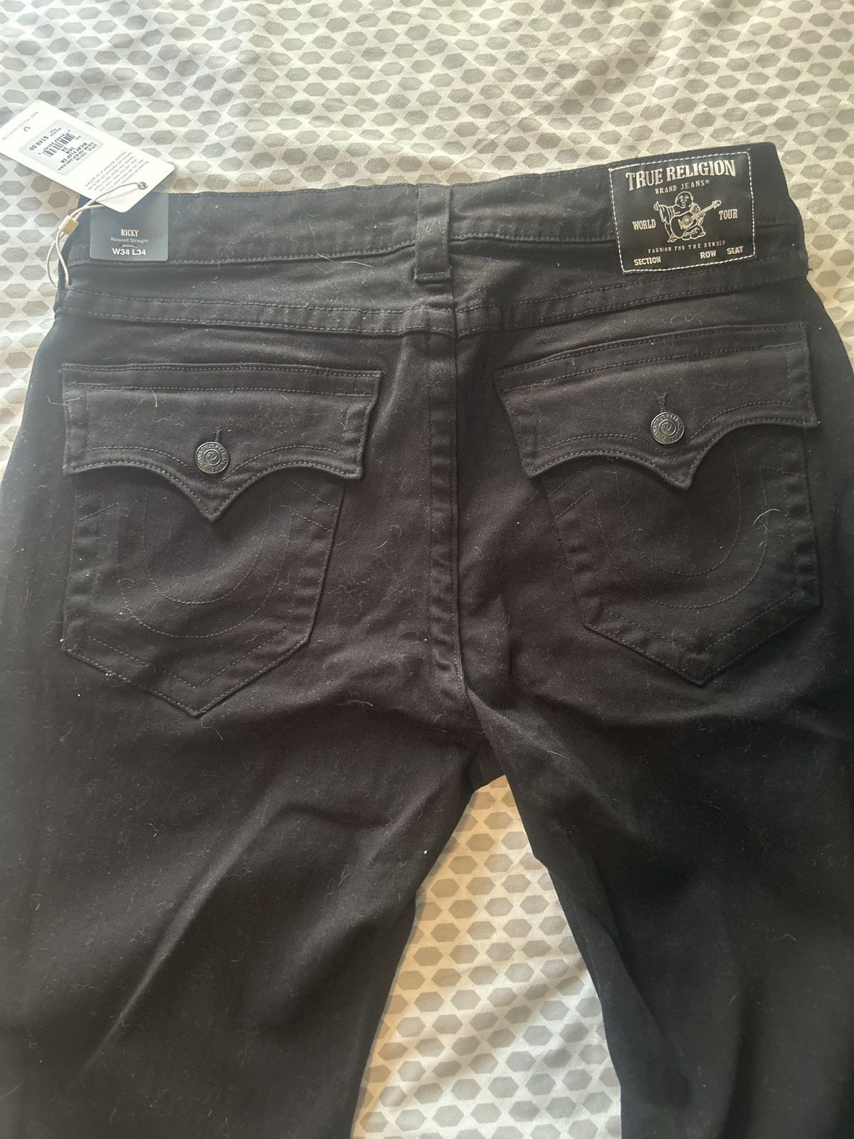 True Religion True Religion ‘Ricky Relaxed Straight’ Size US 34 / EU 50 - 2 Thumbnail