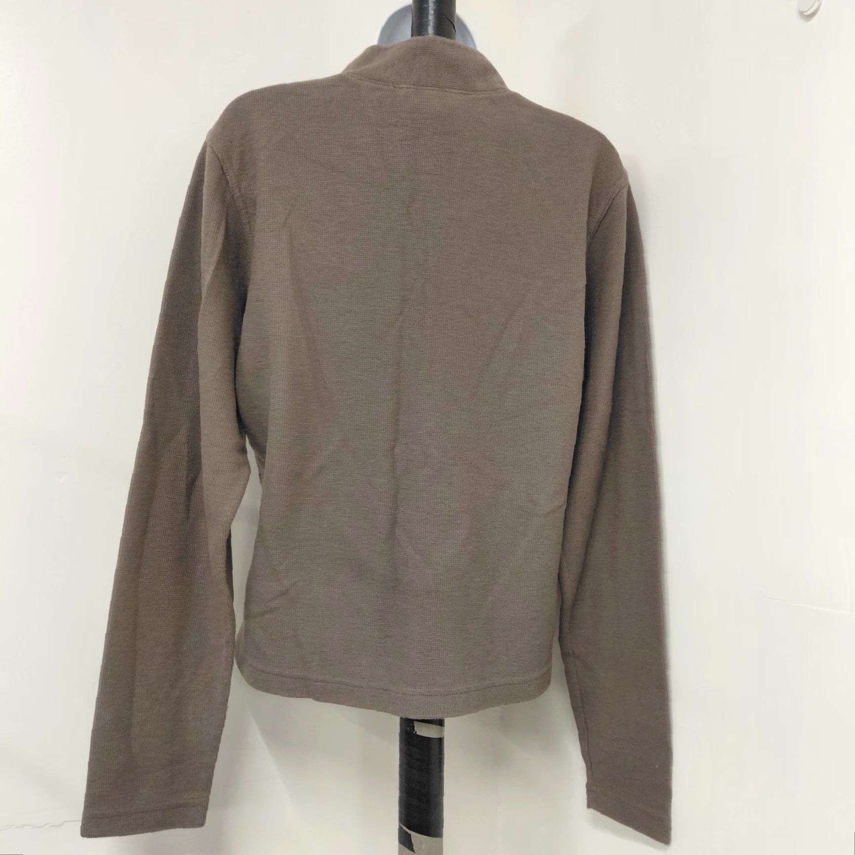 Vintage Woolrich Shirt Womens Large Brown Snap Neck Activewear Outdoor Long Sleeve Pullover Casual Ladies Regular Fit Mens Womens? Size L / US 10 / IT 46 - 2 Thumbnail