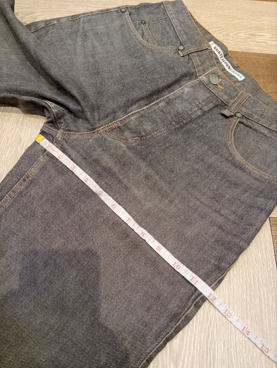 Saint Laurent Paris SAINT LAURENT JEANS GREY DENIM PANTS Size US 31 - 19 Thumbnail