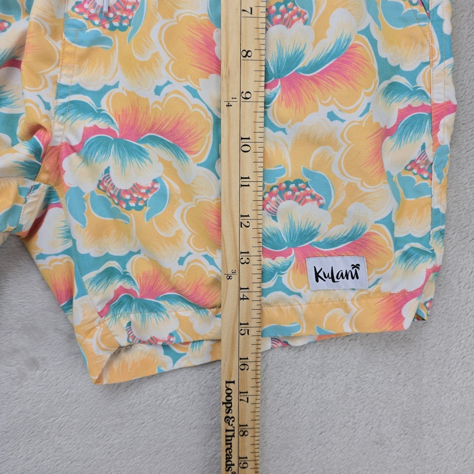 Other Kulani Kinis Swim Trunks Shorts Mens Small Floral Lined 6” Size US 28 / EU 44 - 10 Thumbnail