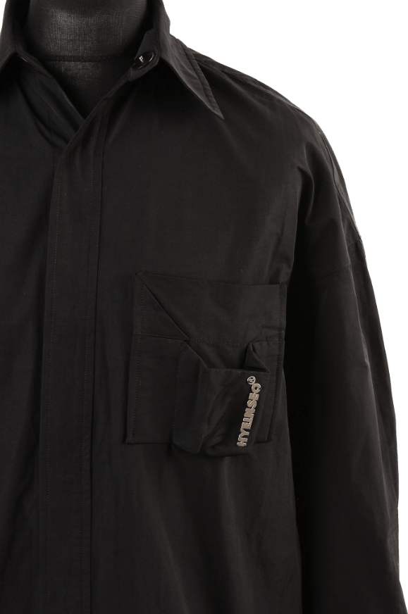 Hyein Seo Hyein Seo Classic Black Utility Trench Coat/Jacket Size L Size US L / EU 52-54 / 3 - 2 Thumbnail