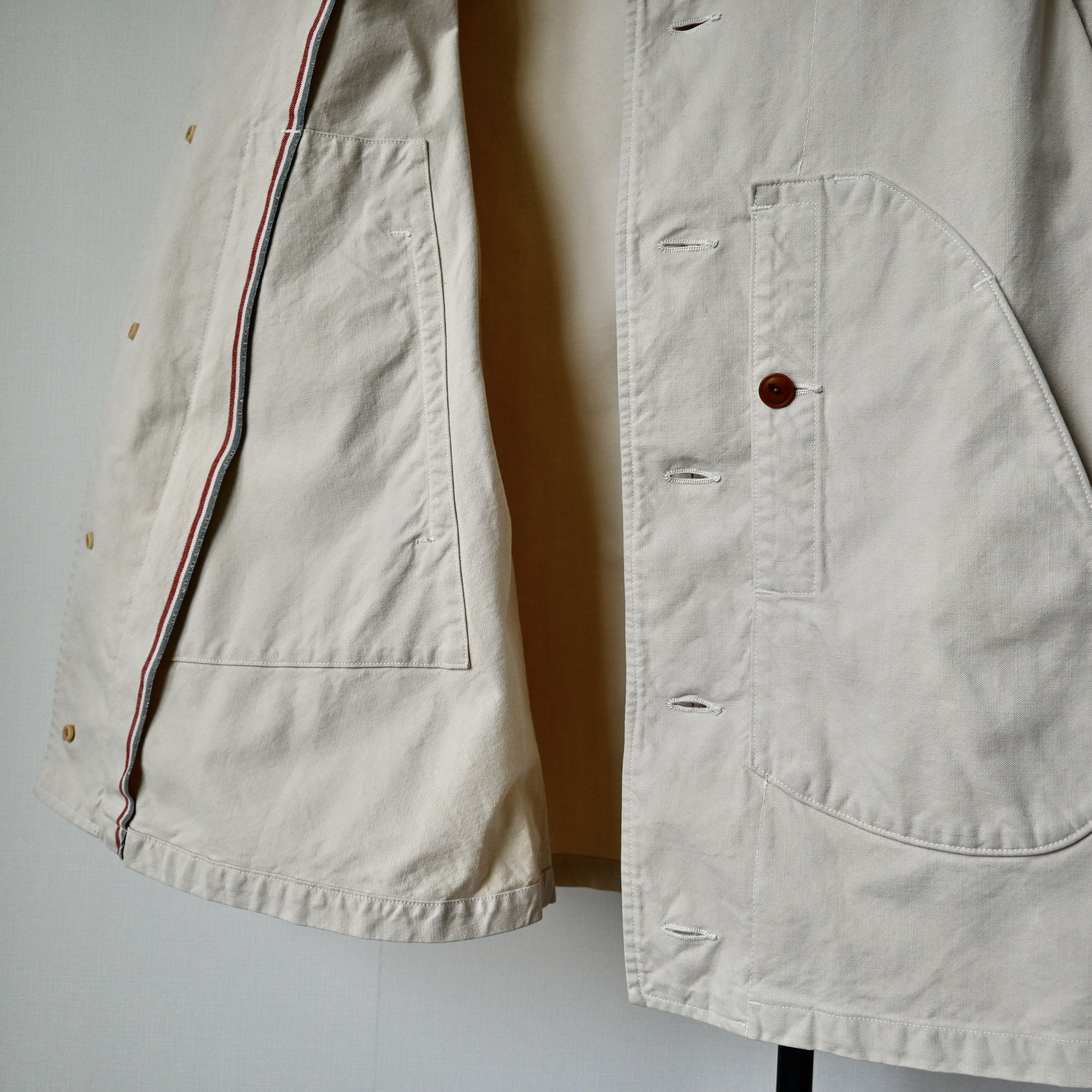 45rpm 45rpm light canvas field coat, cream, made in Japan Size US M / EU 48-50 / 2 - 10 Thumbnail