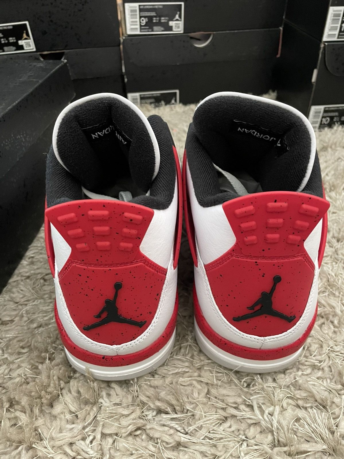 Jordan Brand Jordan 4 Red Cement Size US 13 / EU 46 - 6 Thumbnail