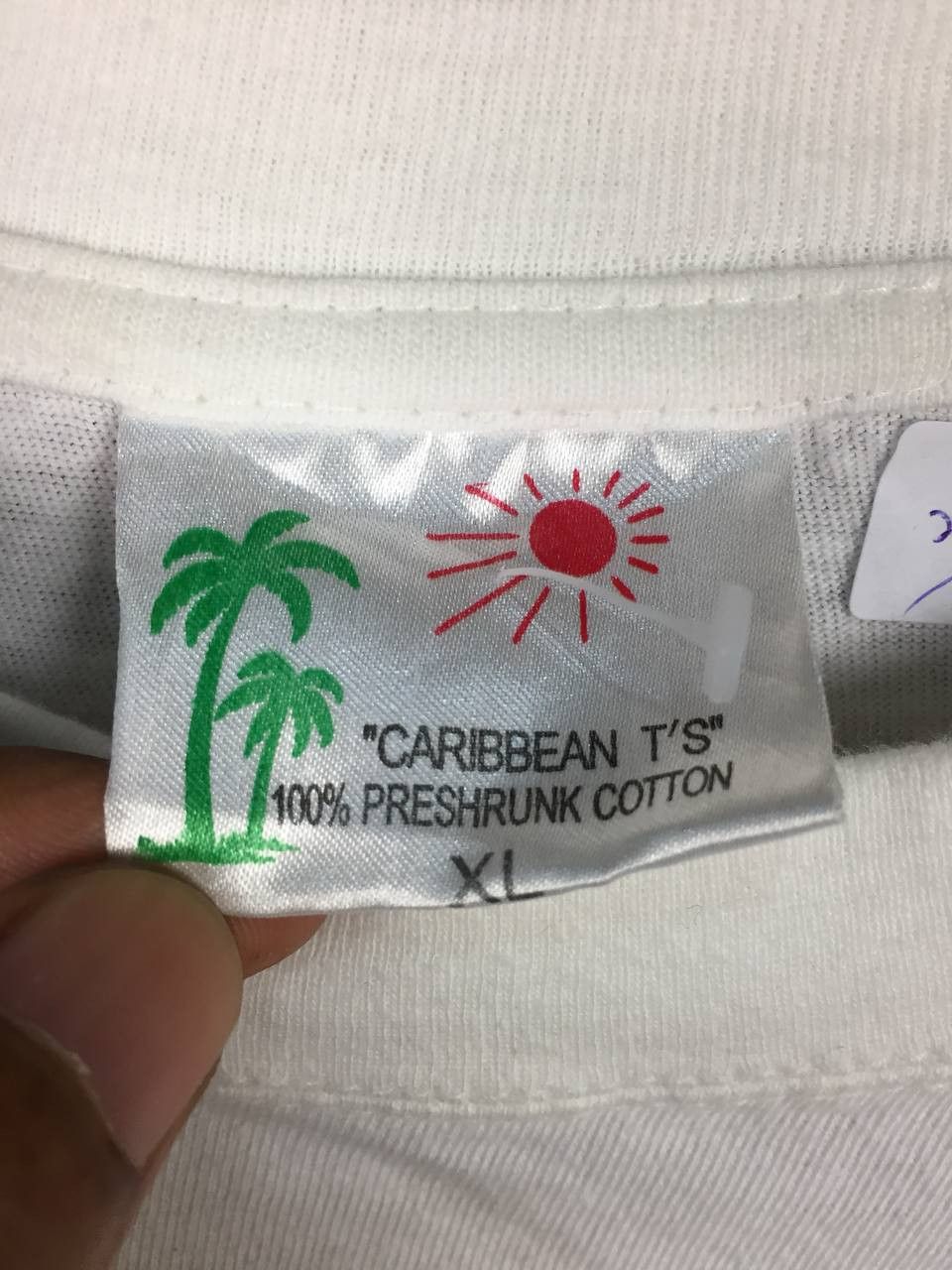 Bob Marley Vtg Carribean T's No Problem St. Martin Rasta Tee Size US XL / EU 56 / 4 - 10 Thumbnail