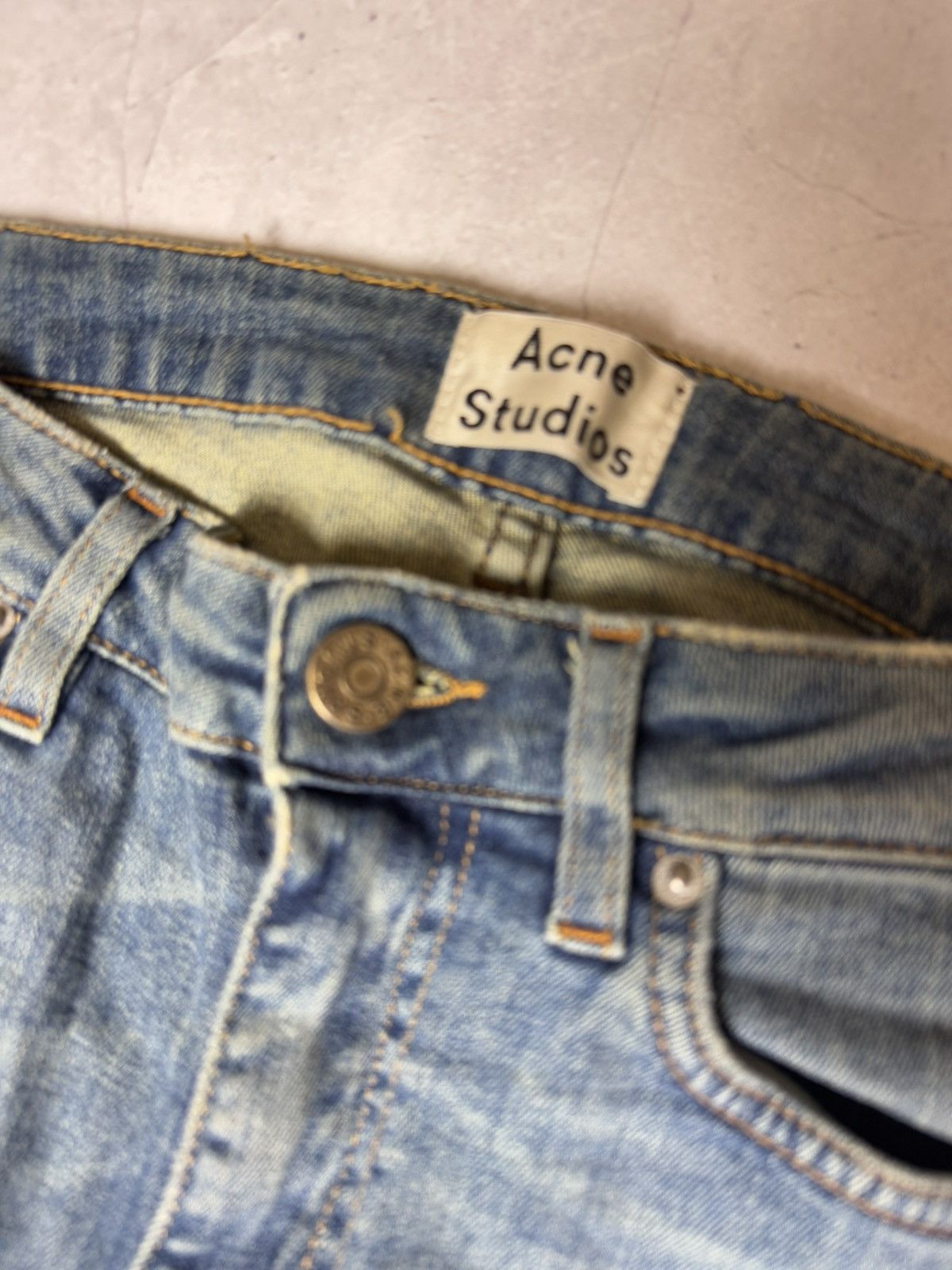 Acne Studios × Vintage Acne Studio Jeans Blue Denim Vintage Size 26" / US 2 / IT 38 - 8 Thumbnail