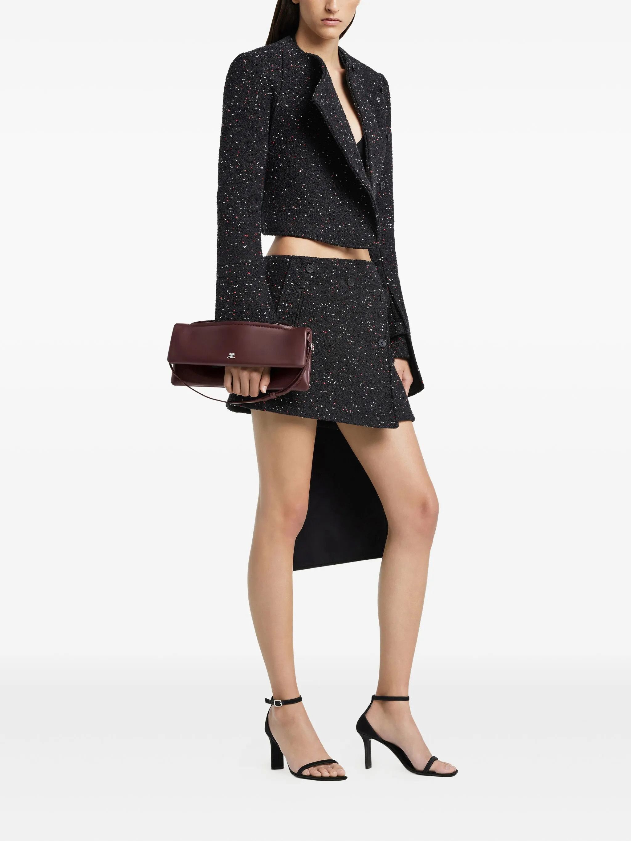 Courreges os11x0326 Size: OS / Flap Clutch Bag in Brown Size ONE SIZE - 2 Thumbnail