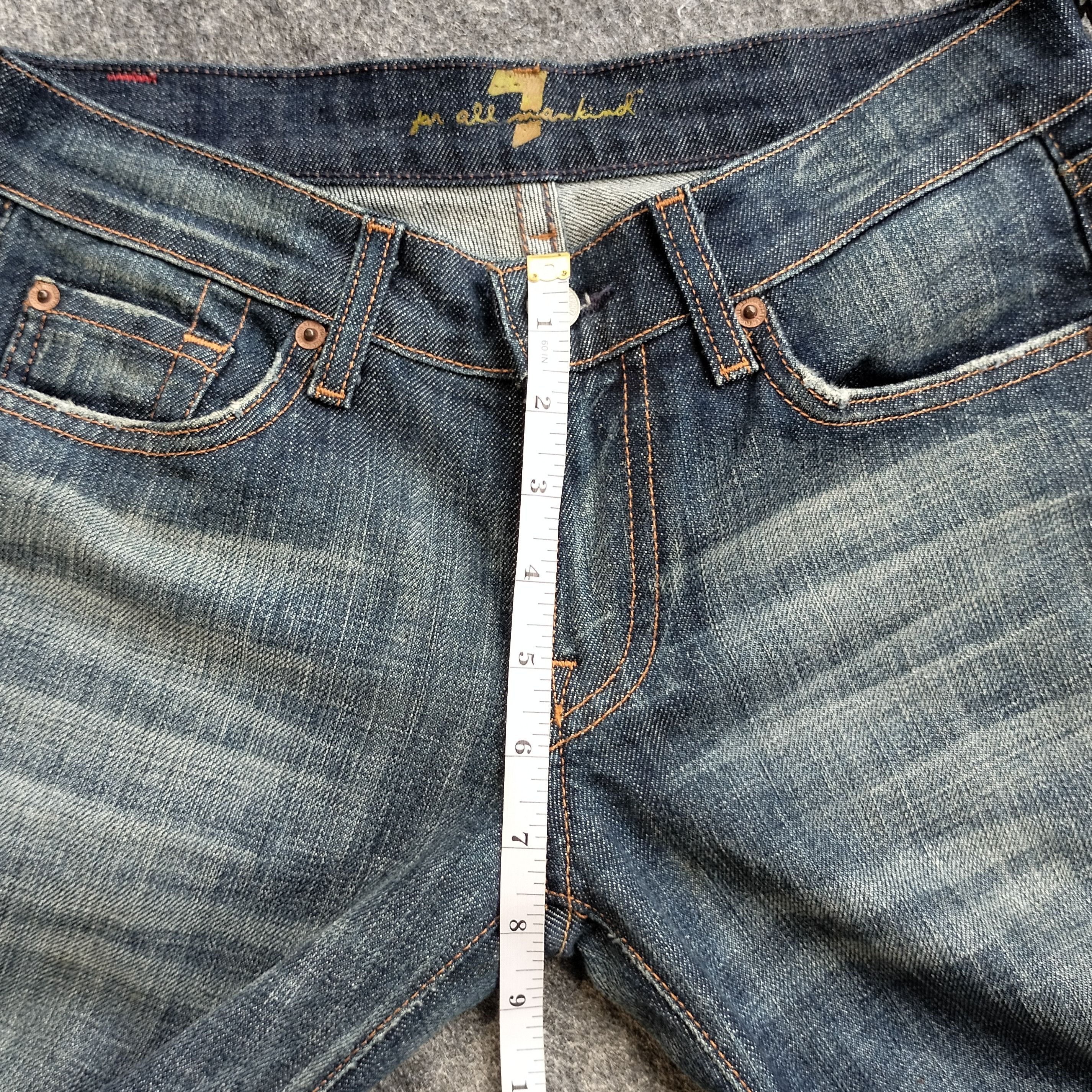 7 For All Mankind Peace patchwork boot cut denim Size US 29 - 18 Thumbnail