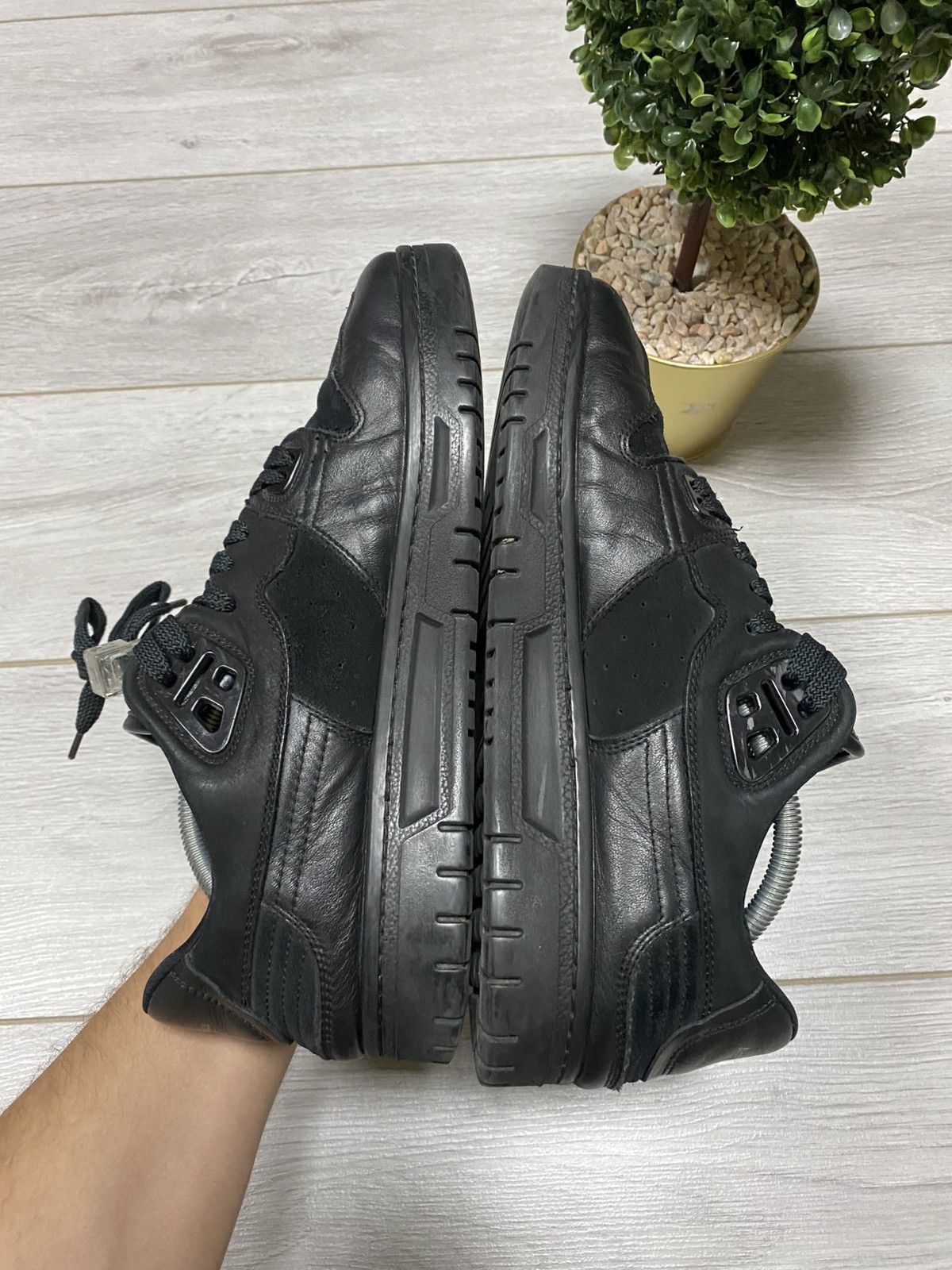 Acne Studios Acne Studios face sneakers leather Size US 11 / EU 44 - 6 Thumbnail
