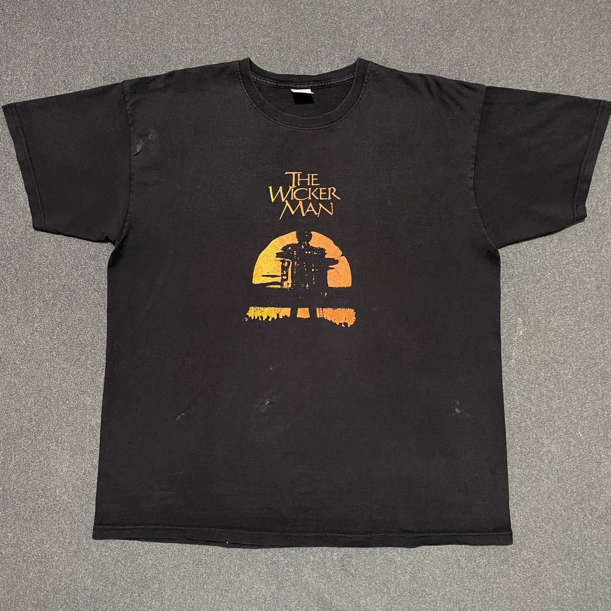 Vintage Vintage Movie The Wicker Man Horor T-shirt Size US XL / EU 56 / 4 - 1 Thumbnail