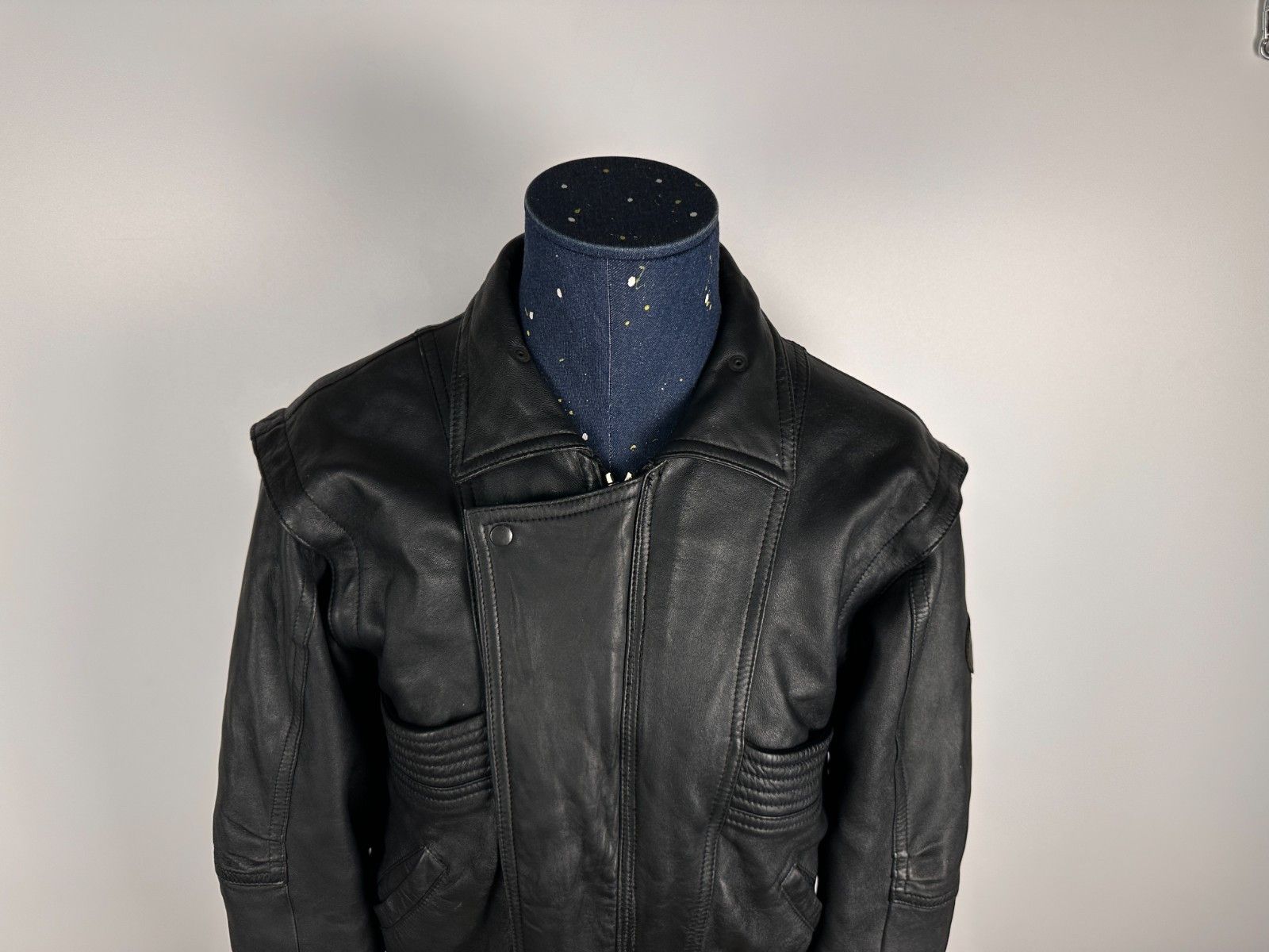 Honda Honda Boutique Geneva 80's Vintage Leather Jacket Size S Size US S / EU 44-46 / 1 - 2 Thumbnail