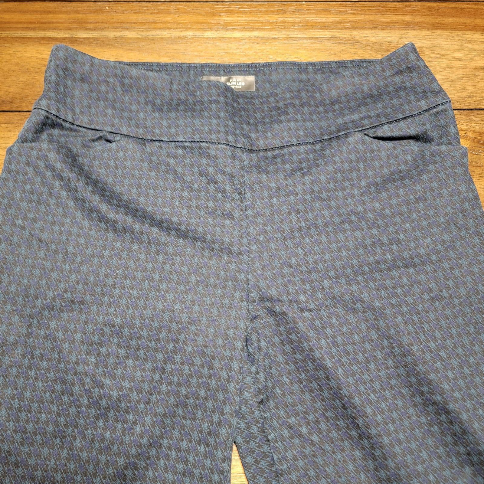 Lee Lee Slim Fit Slim Leg Mid Rise Sculpting Pull-On Pants - 10 Size 32" / US 10 / IT 46 - 2 Thumbnail